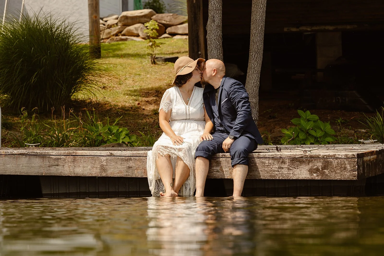 lake fontana wedding