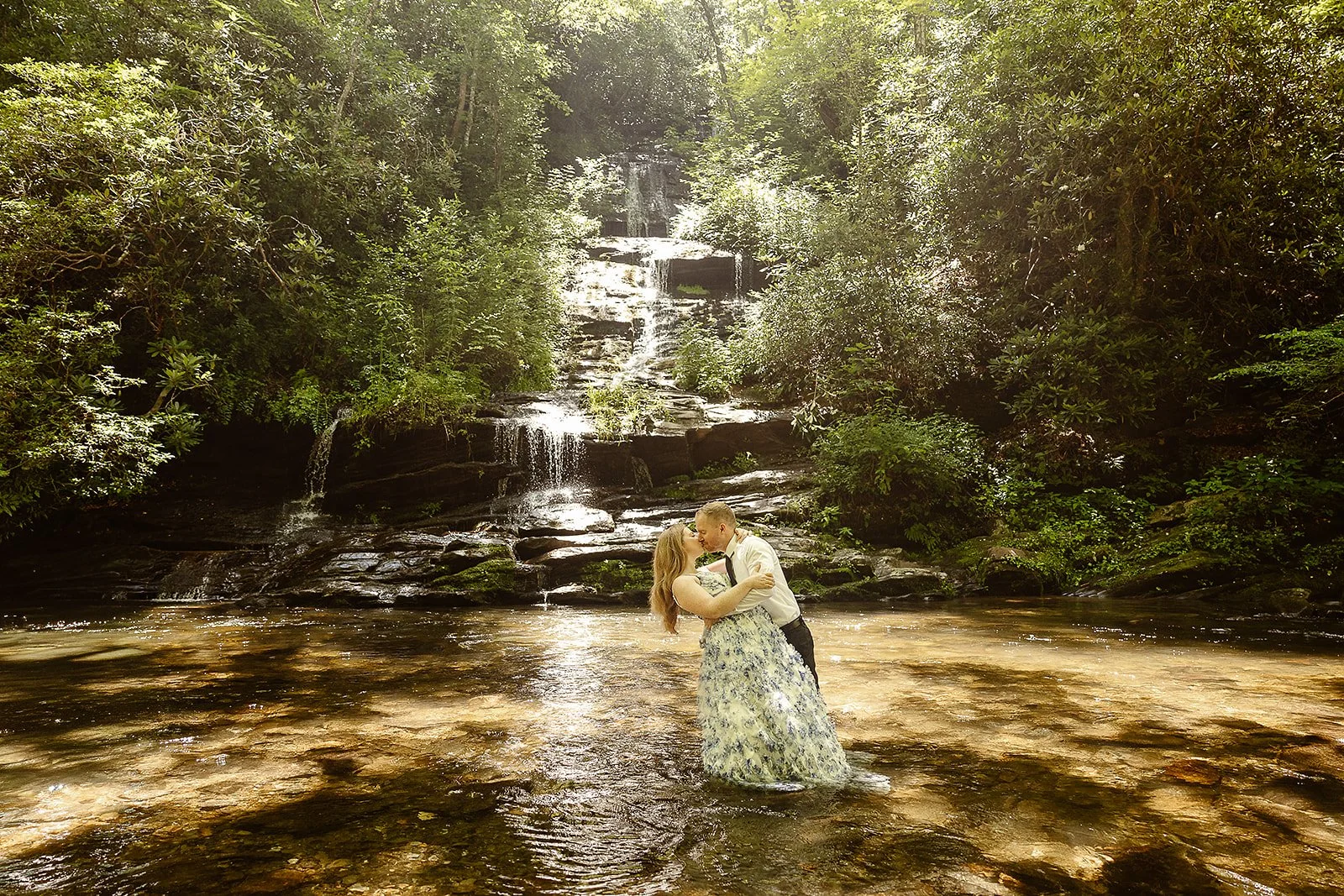 tom branch falls deep creek
