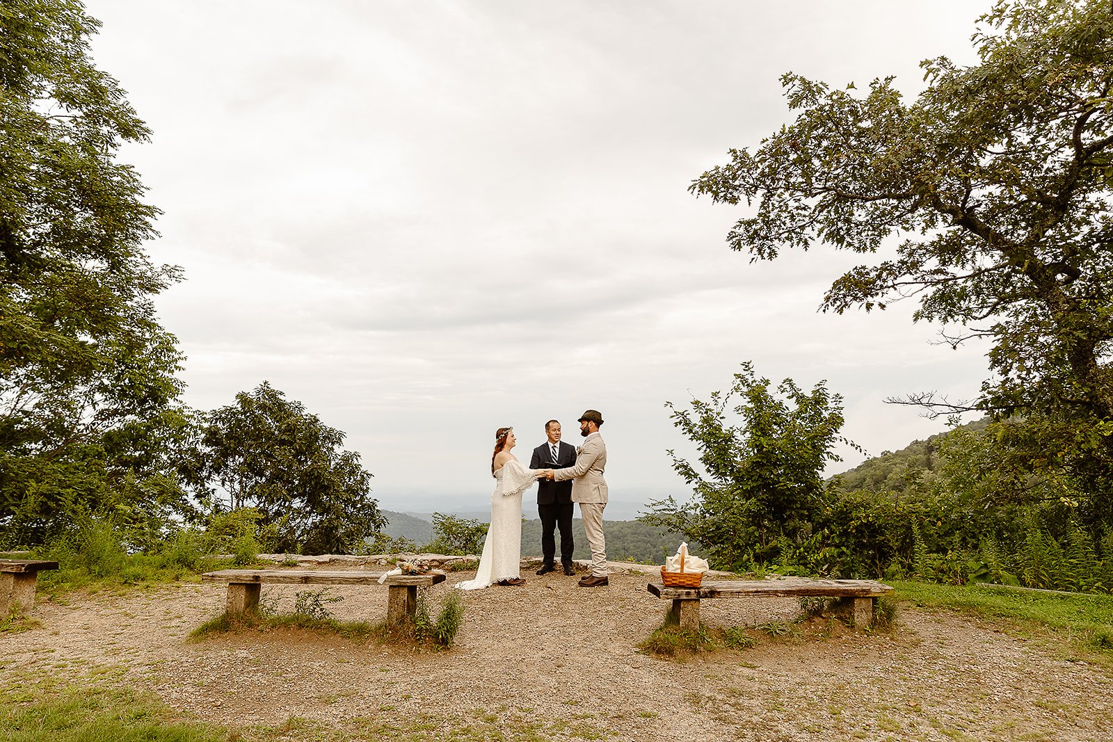 wedding on the blue ridge parkway nc