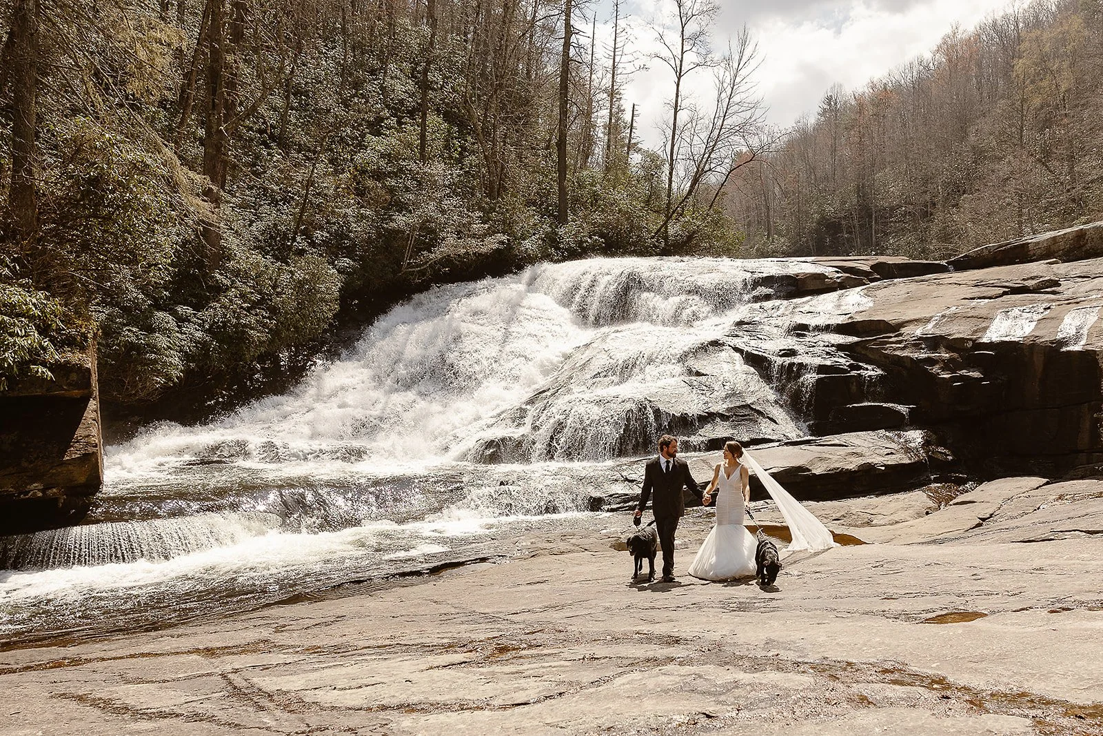 triple falls elopement