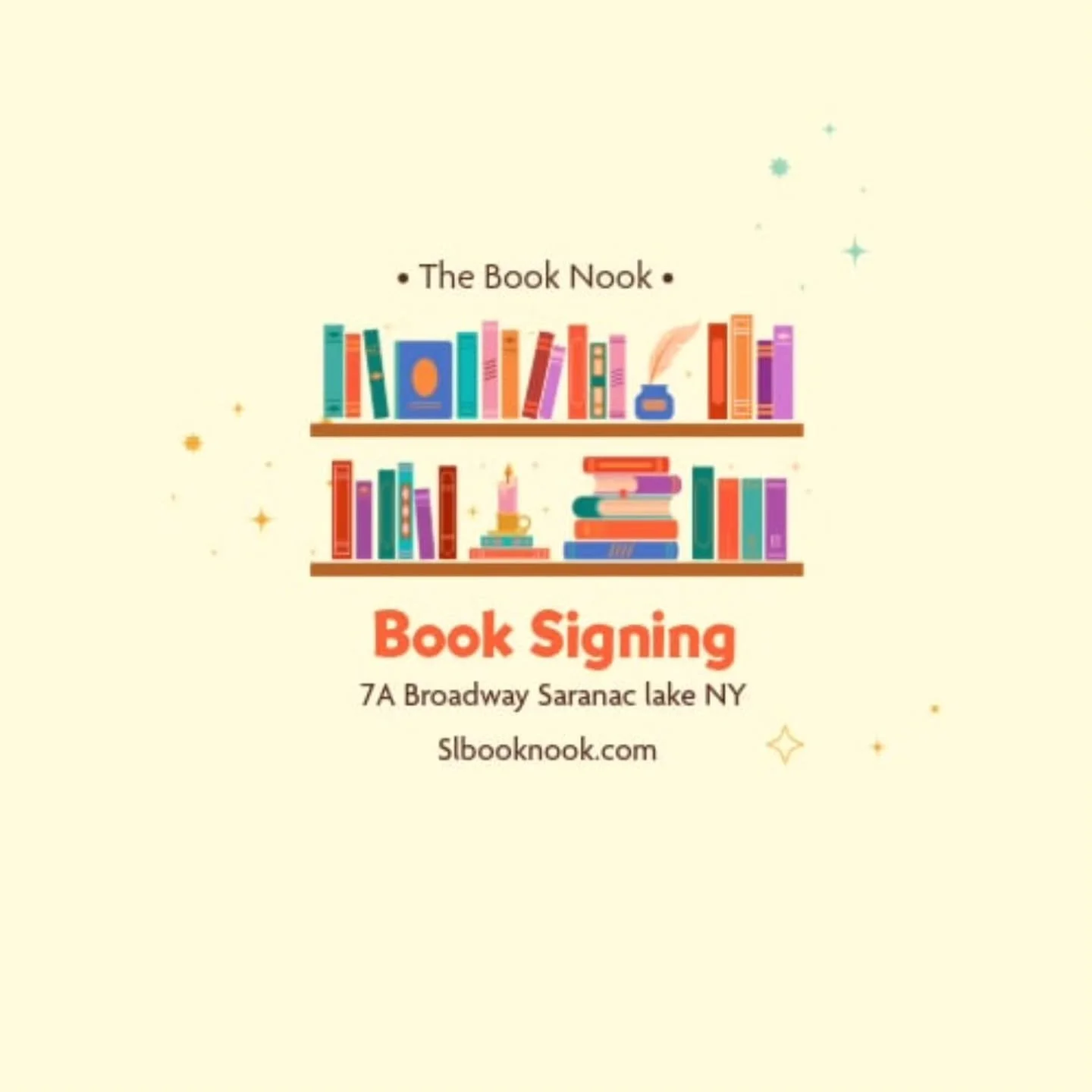 🎉 Summer Events Lineup Alert!
(We are a little excited for summer)

We&rsquo;ve got an amazing lineup of events coming this summer &mdash; from author signings and literary nights to fun community gatherings you won&rsquo;t want to miss!
Check out t