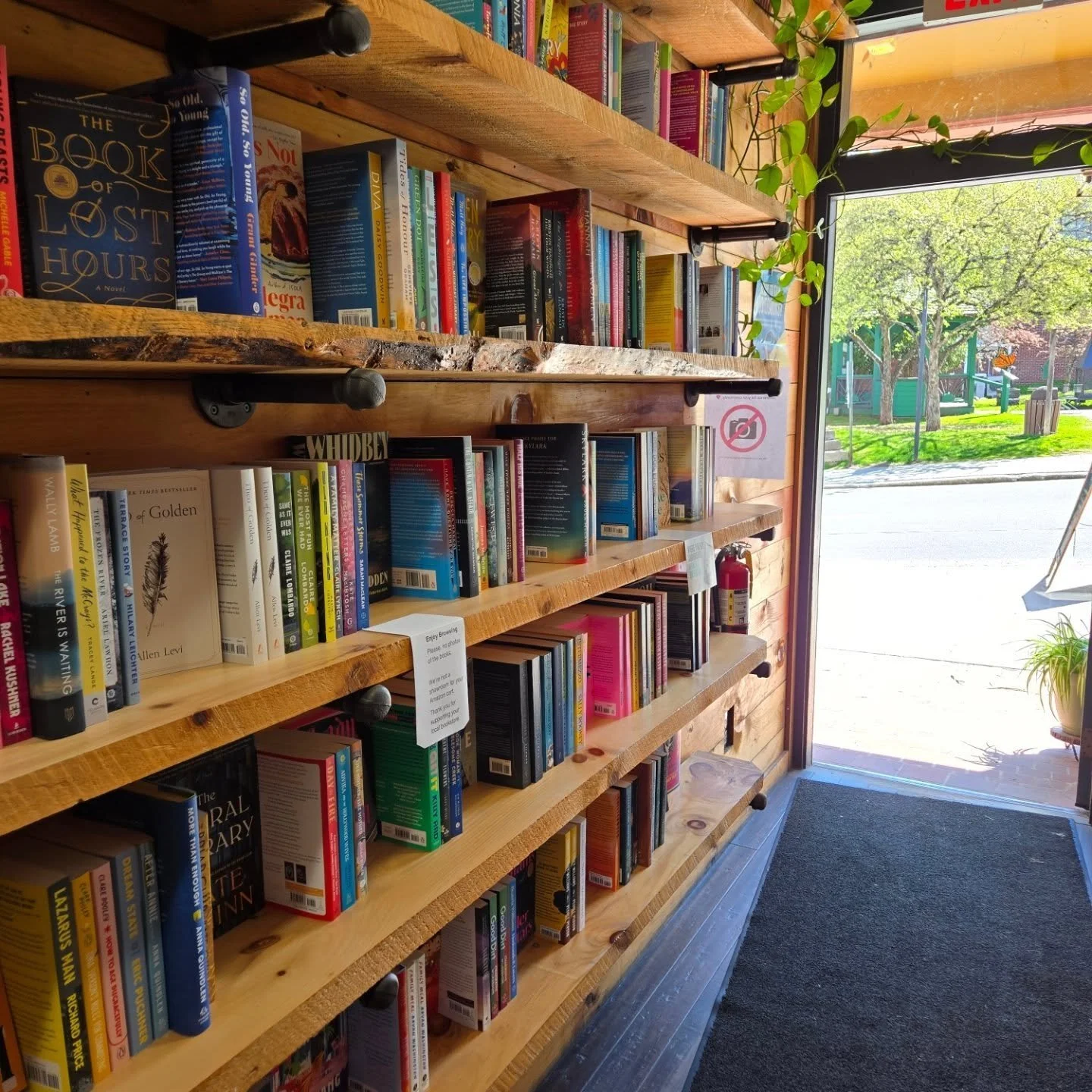 ⚘️🌼 🌞 The door is finally open, friends!
The sun is shining bright, the pages are waiting, and our cozy little bookstore is calling your name.
Come on down, grab a book (or three!), and soak up some storytime magic with us today. We can&rsquo;t wai