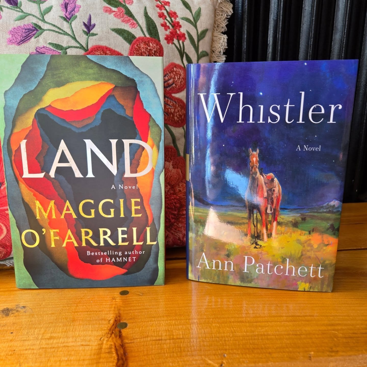 ✨ We are delighted to announce two outstanding new literary releases! ✨

Land by Maggie O&rsquo;Farrell 📖 Whistler by Ann Patchett 📖

These exceptional new novels have arrived and are now available in our store.

We invite you to stop by in Saranac