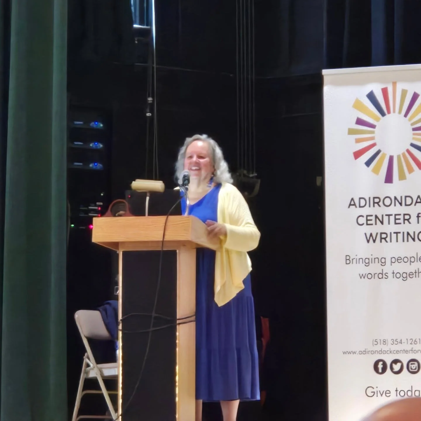A heartfelt thank you to the @adkctr4writing for hosting the outstanding Kickass Writers Festival. It was a true pleasure to attend the keynote featuring Robin Wall Kimmerer&mdash;an inspiring and enriching experience that celebrates the power of lit