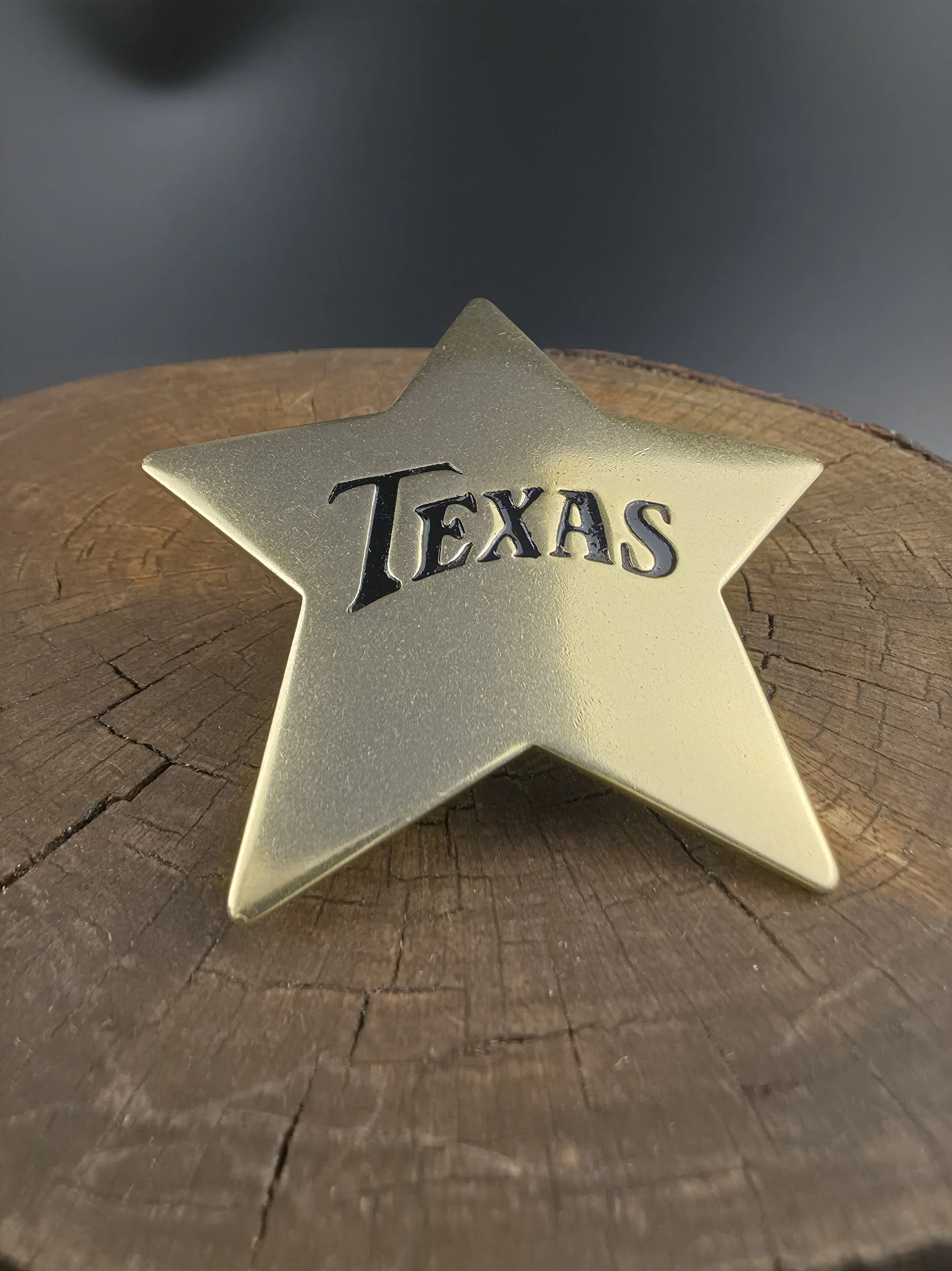 5pt. Texas Star Style made from 260 Alloy Cartridge Brass