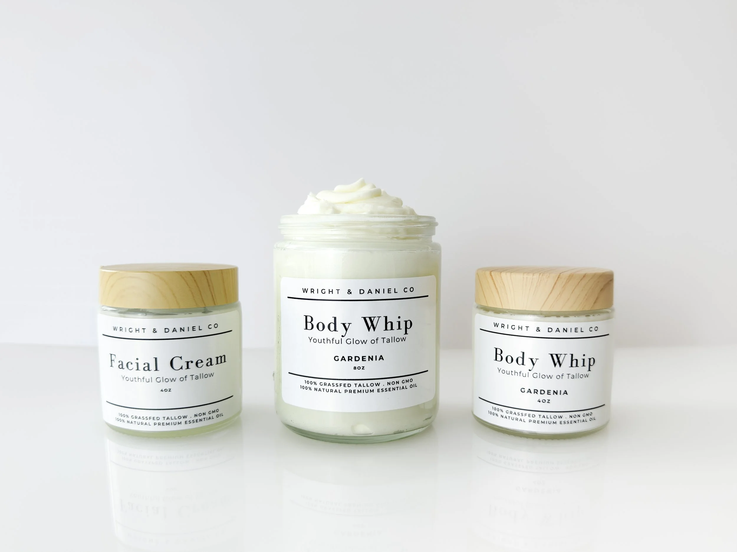 3 jars of body sip lotion