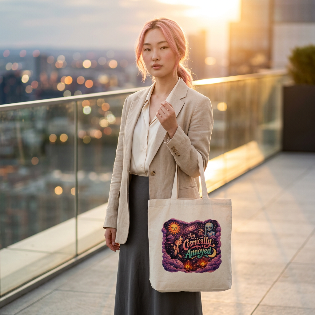 Cosmically Annoyed Tote
