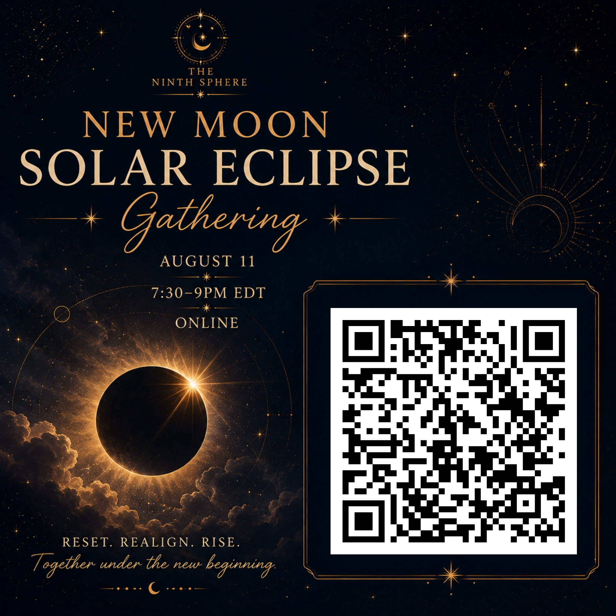 New Moon Solar Eclipse Gathering
