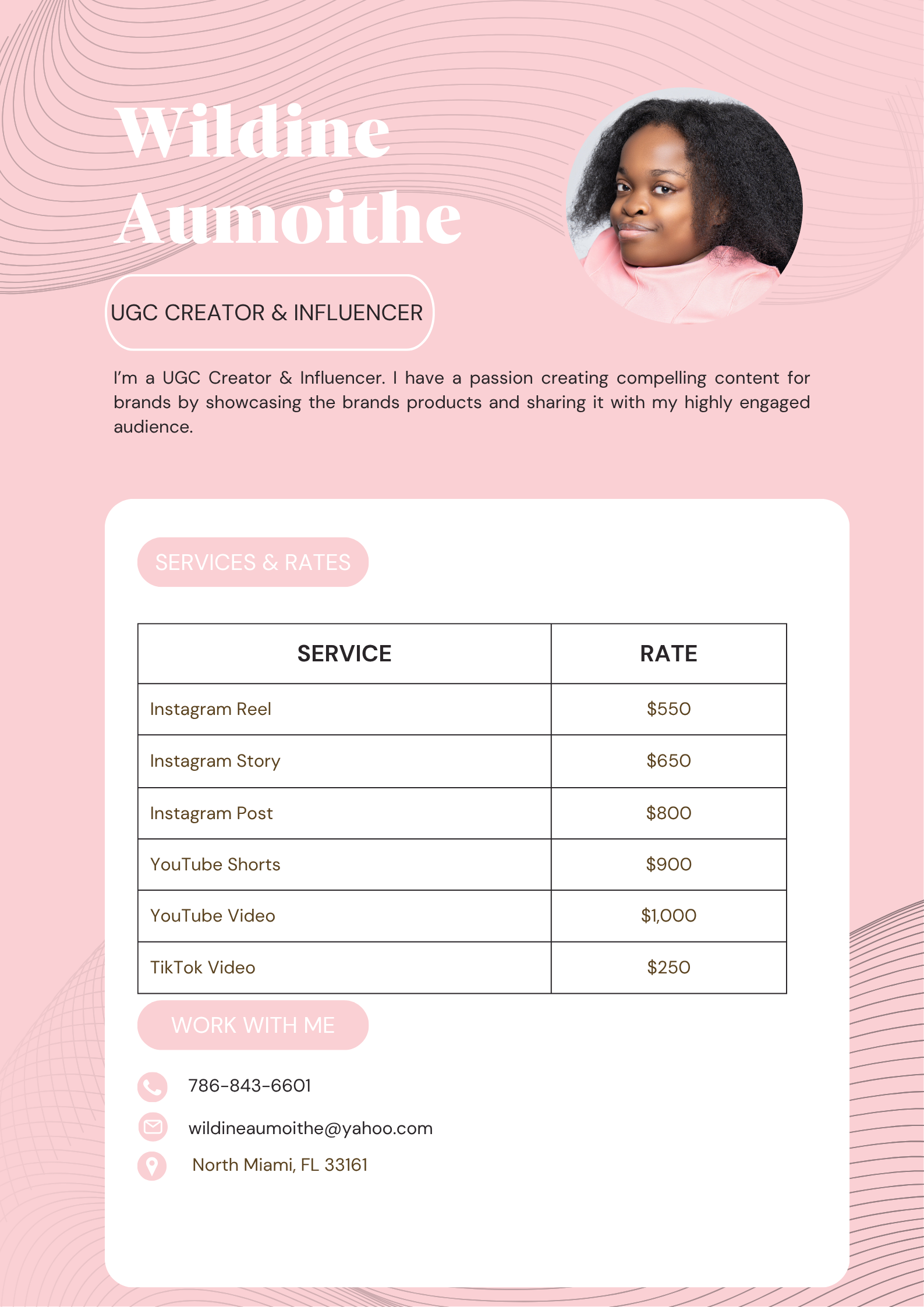 Content Creator Kit (Media Kit + Rate Card)