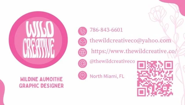 Your brand in your pocket 💼✨
Business card design that leaves a lasting impression.

#BusinessCardDesign #GraphicDesigner #BrandIdentity #TheWildCreativeCo