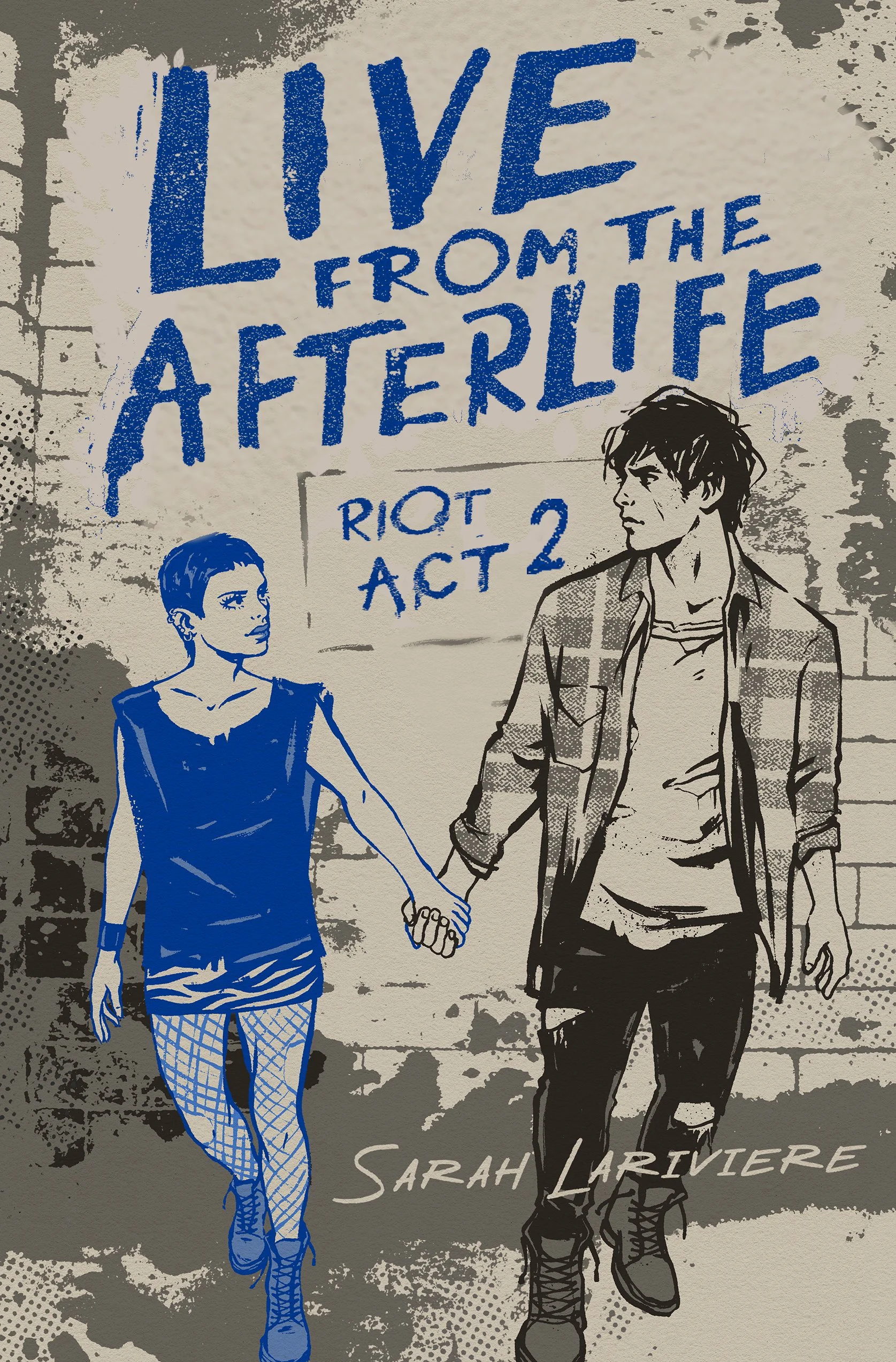 Cover of Live From the Afterlife by Sarah Lariviere, Knopf 2026