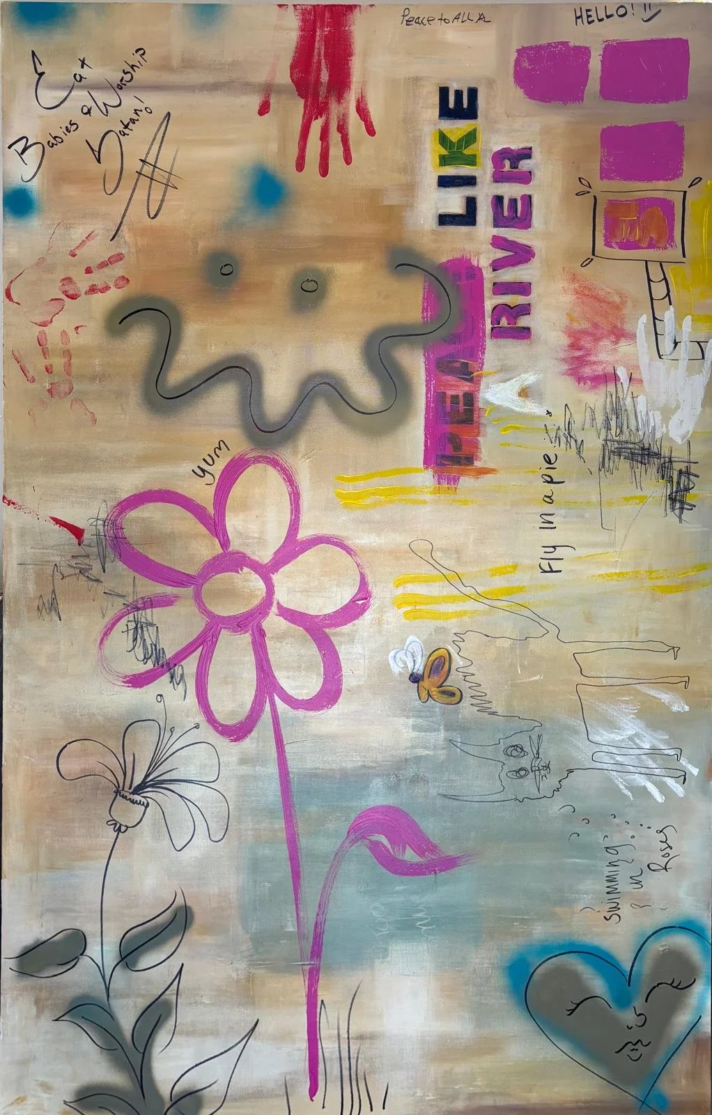 Class-Collaboration, Multimedia, 4x5ft, 2026