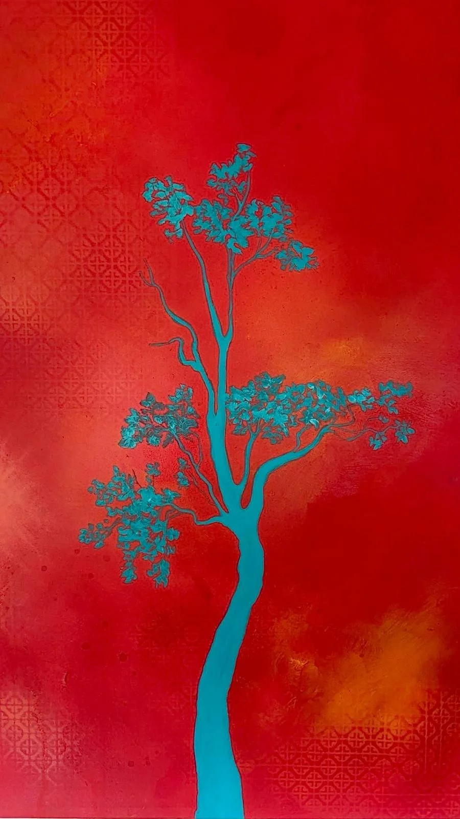 "Nature's Contrast", Acrylic, 3x4 ft, 2026