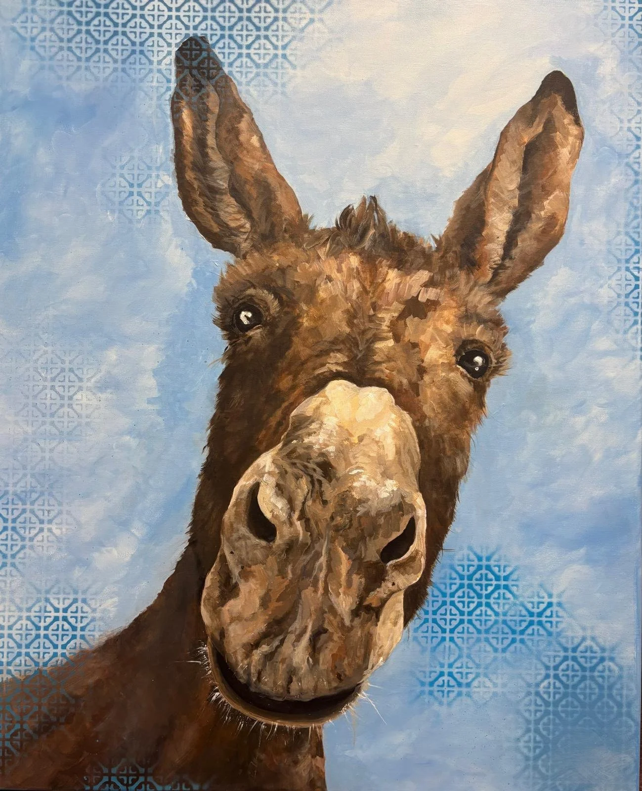 "KissMyBurro", 24x32", 2026
