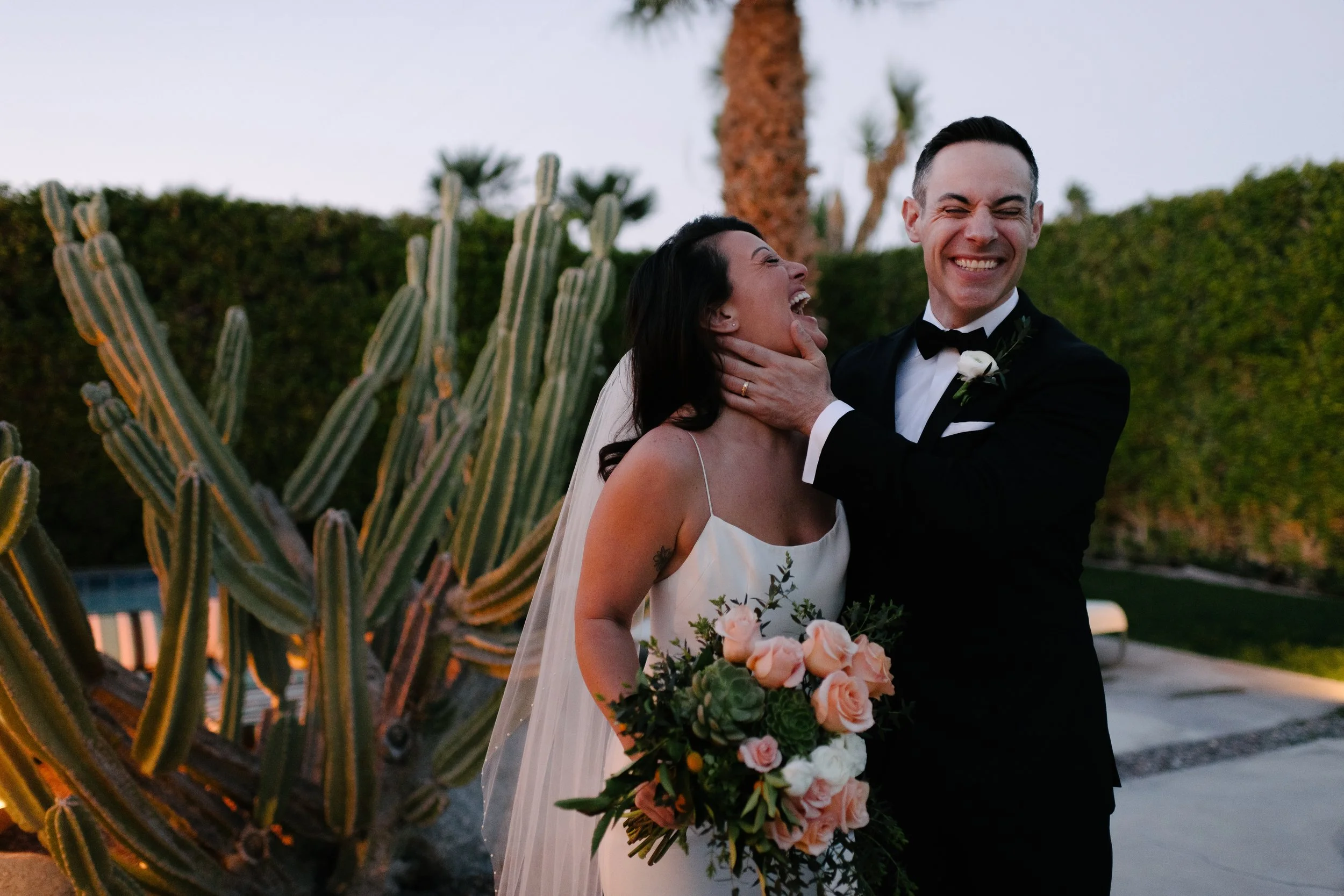 Palm Springs Elopement photos by Everywhere Elopements