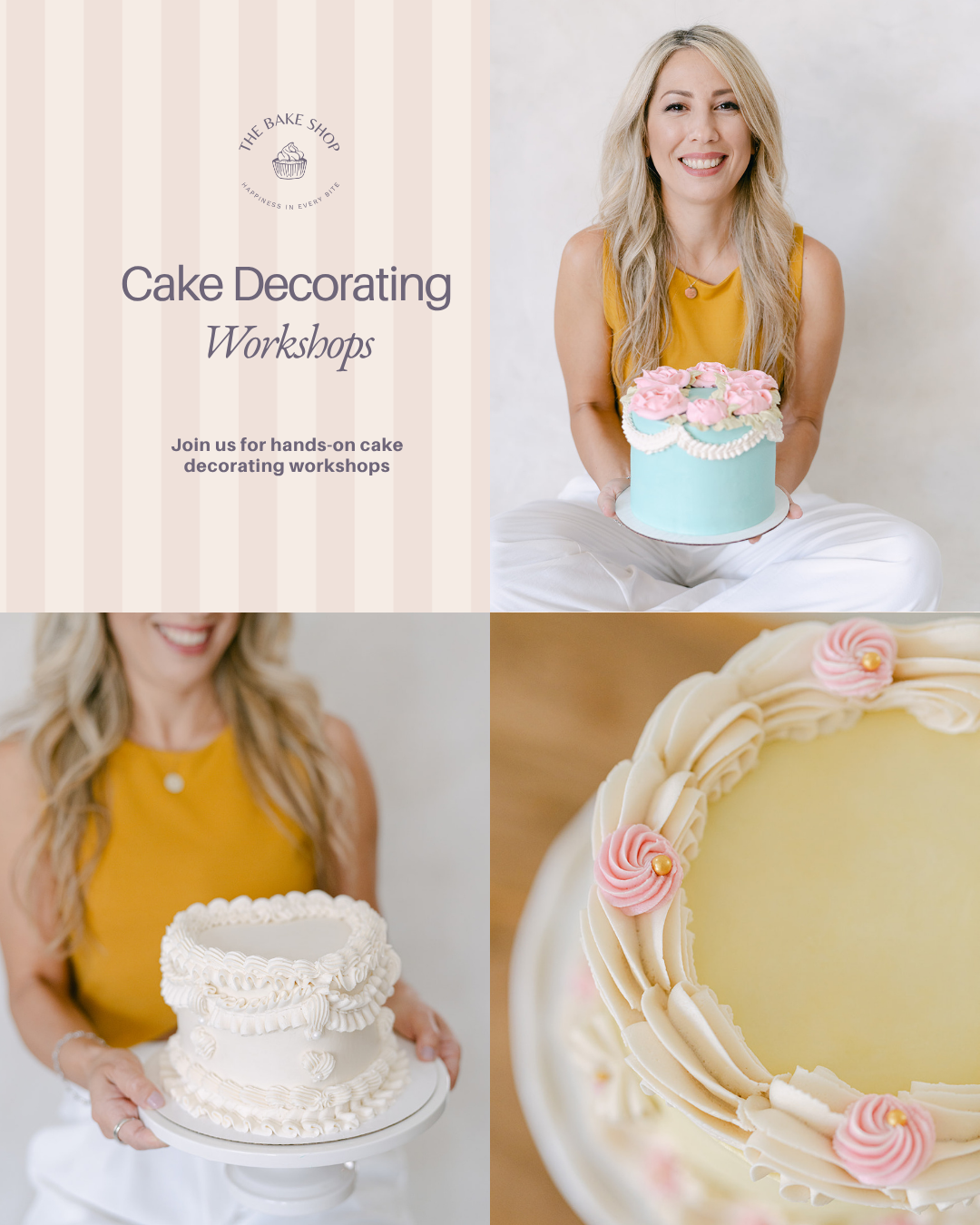 Cake Decorating Workshops