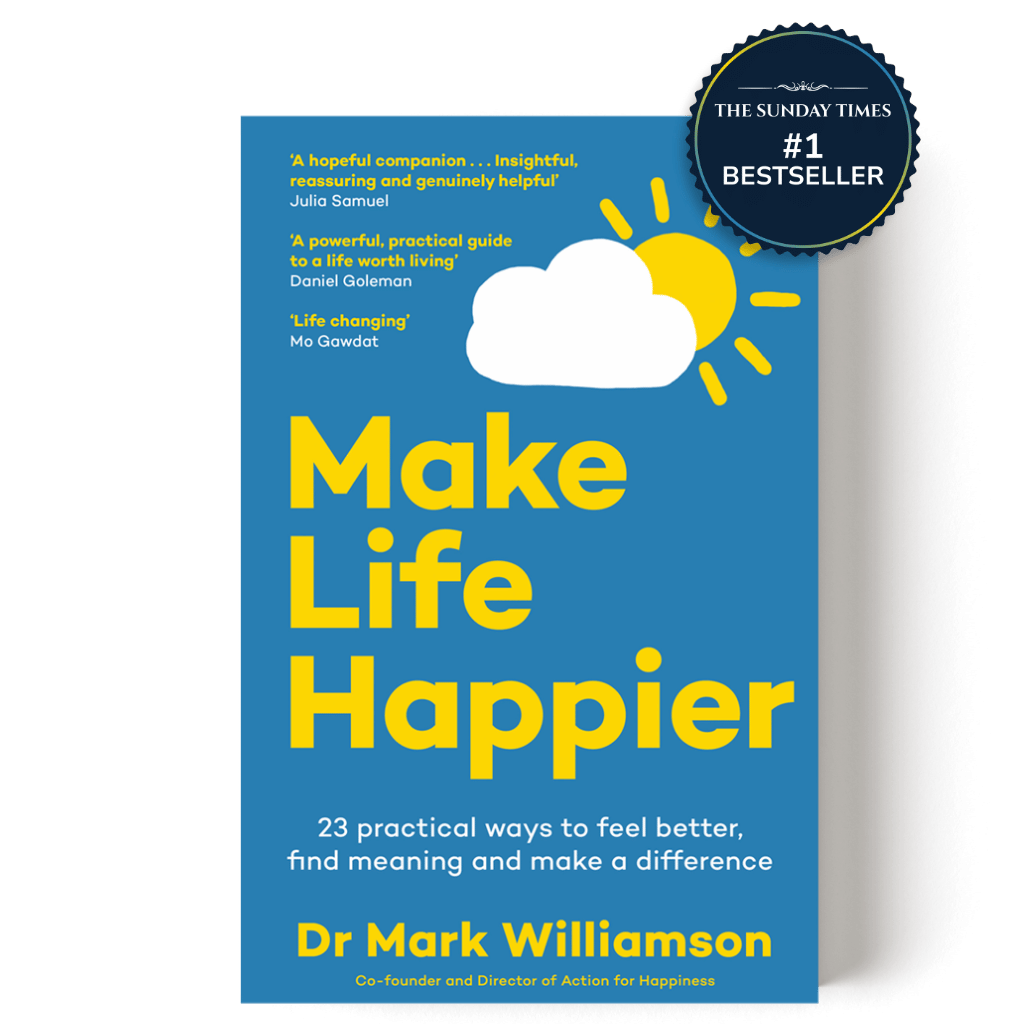 Make Life Happier Book - 23 practical ways to feel better find meaning