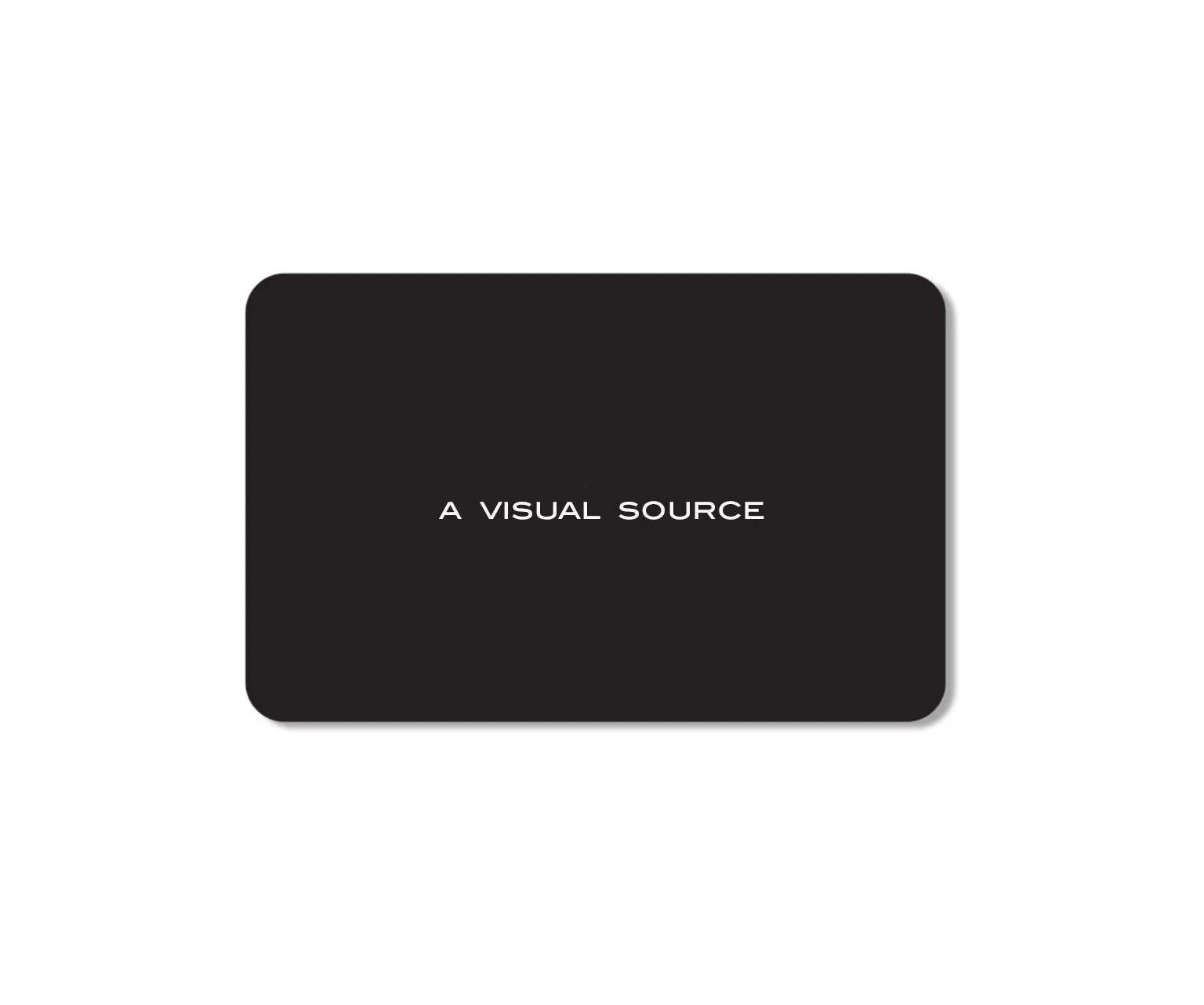 A Visual Source Gift Card