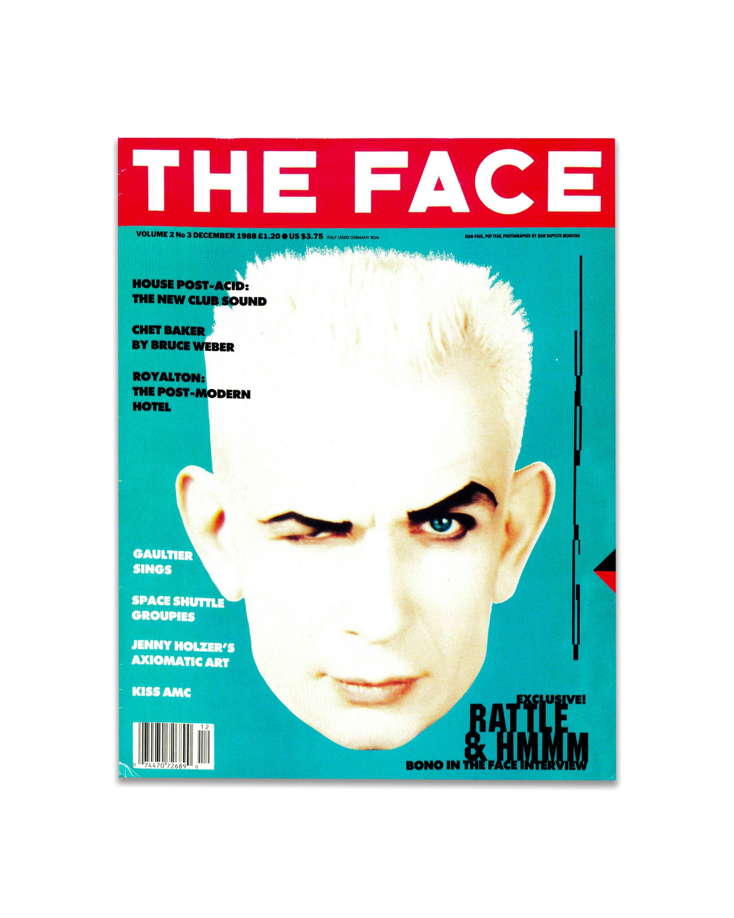 The Face Magazine 1988 - Jean Paul Gaultier