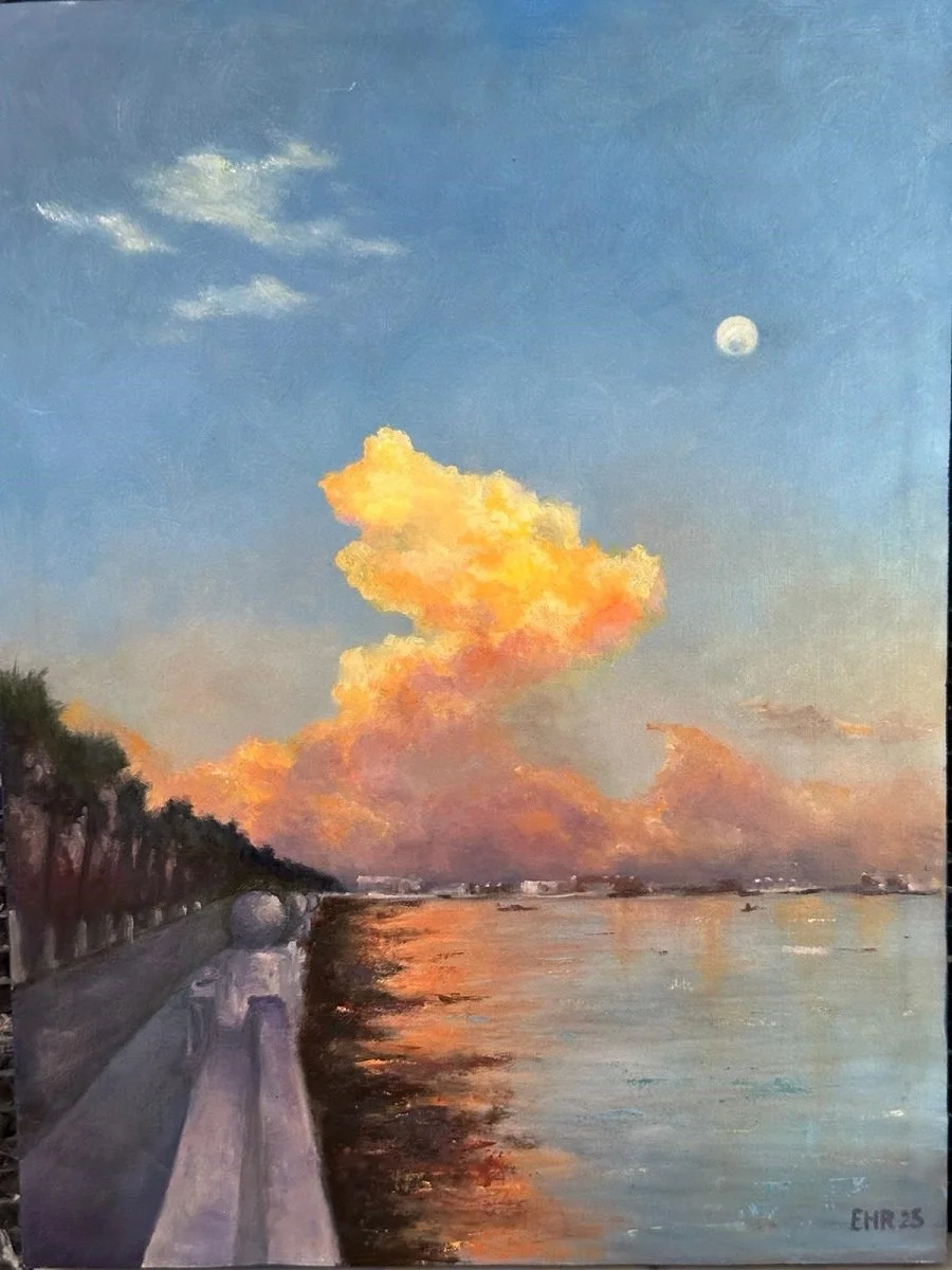 AMANECER EN COZUMELOleo sobre tela 30 x 40.jpg