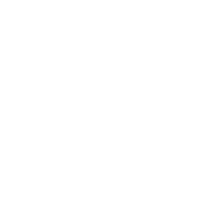White check mark on a black background