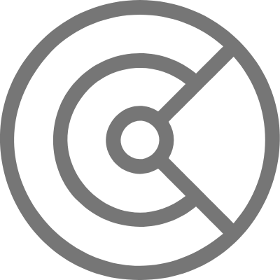 A black and gray logo with a vinyl record and a hand holding a stylus.