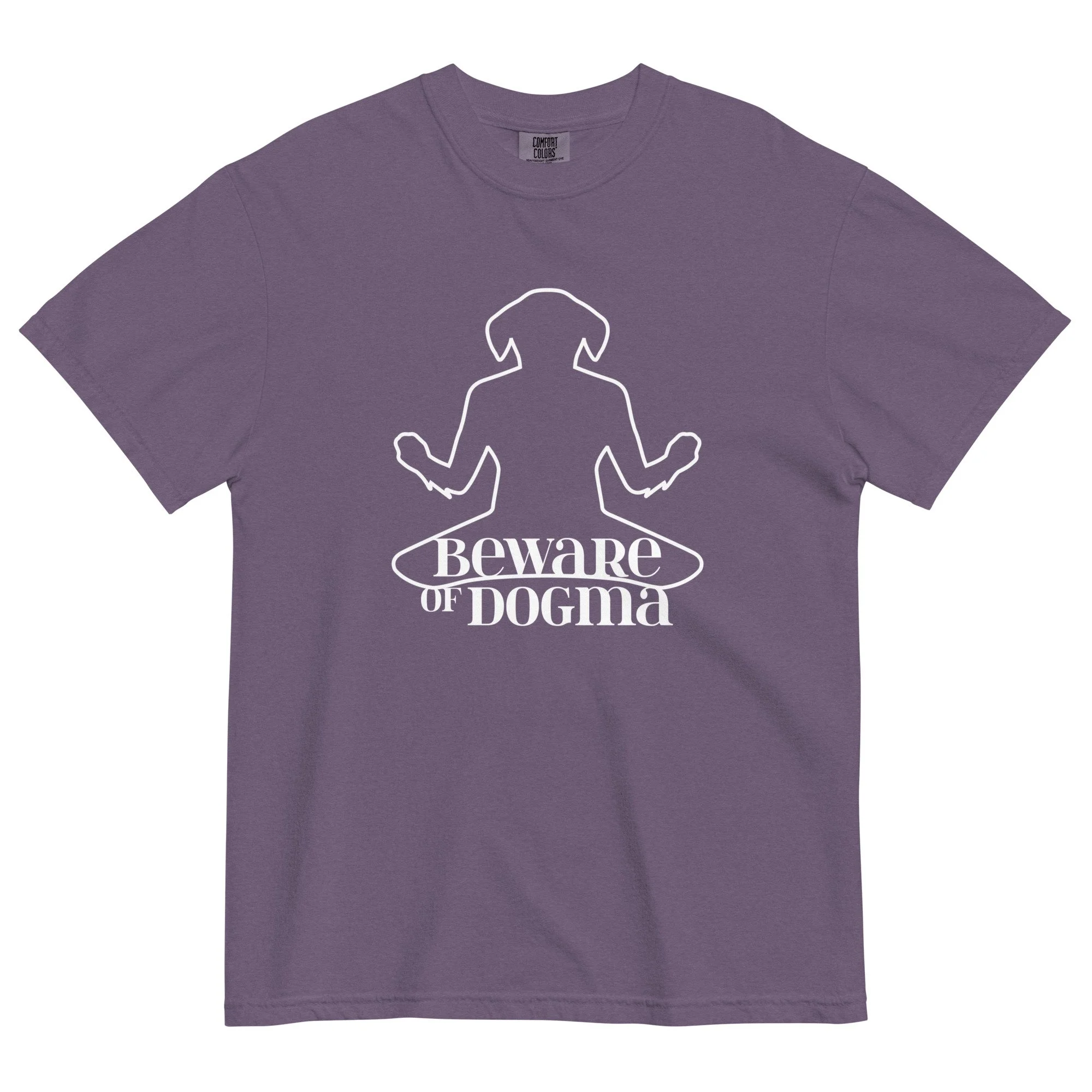 Color-wash garment-dyed t-shirt