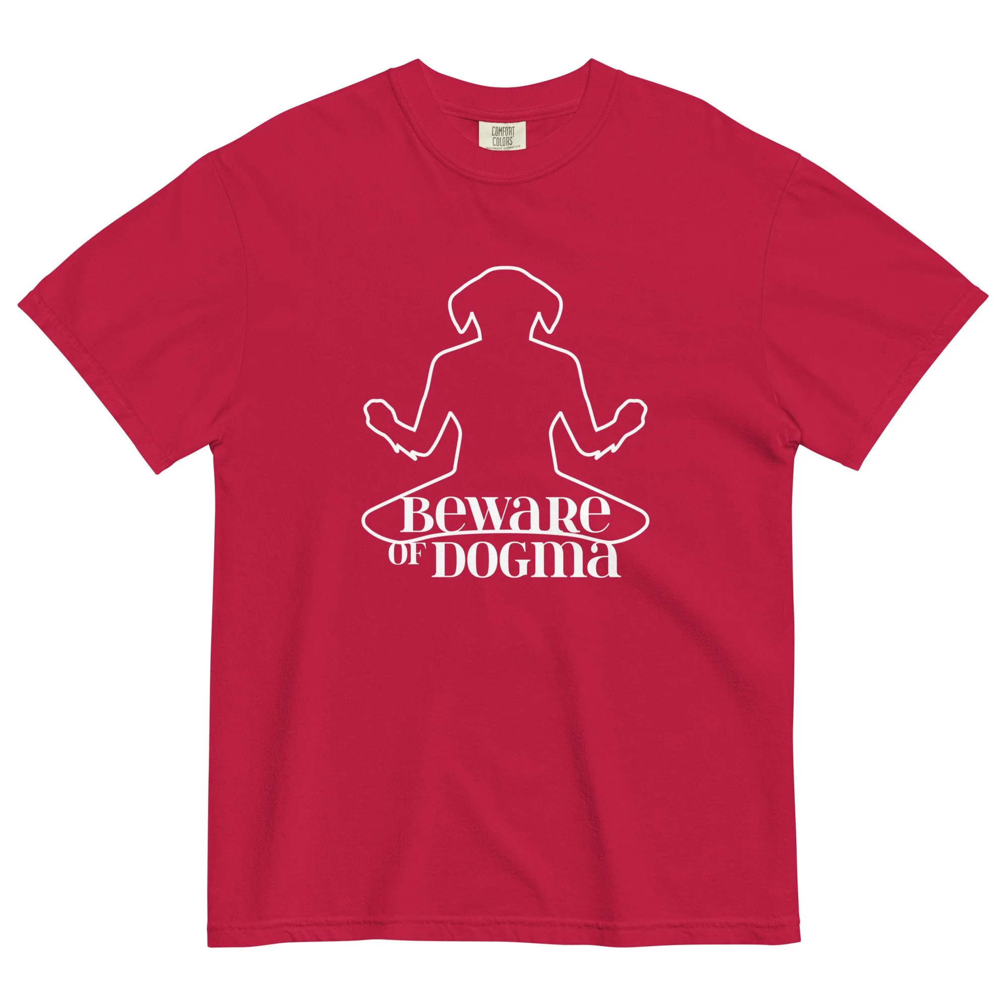 Color-wash garment-dyed t-shirt