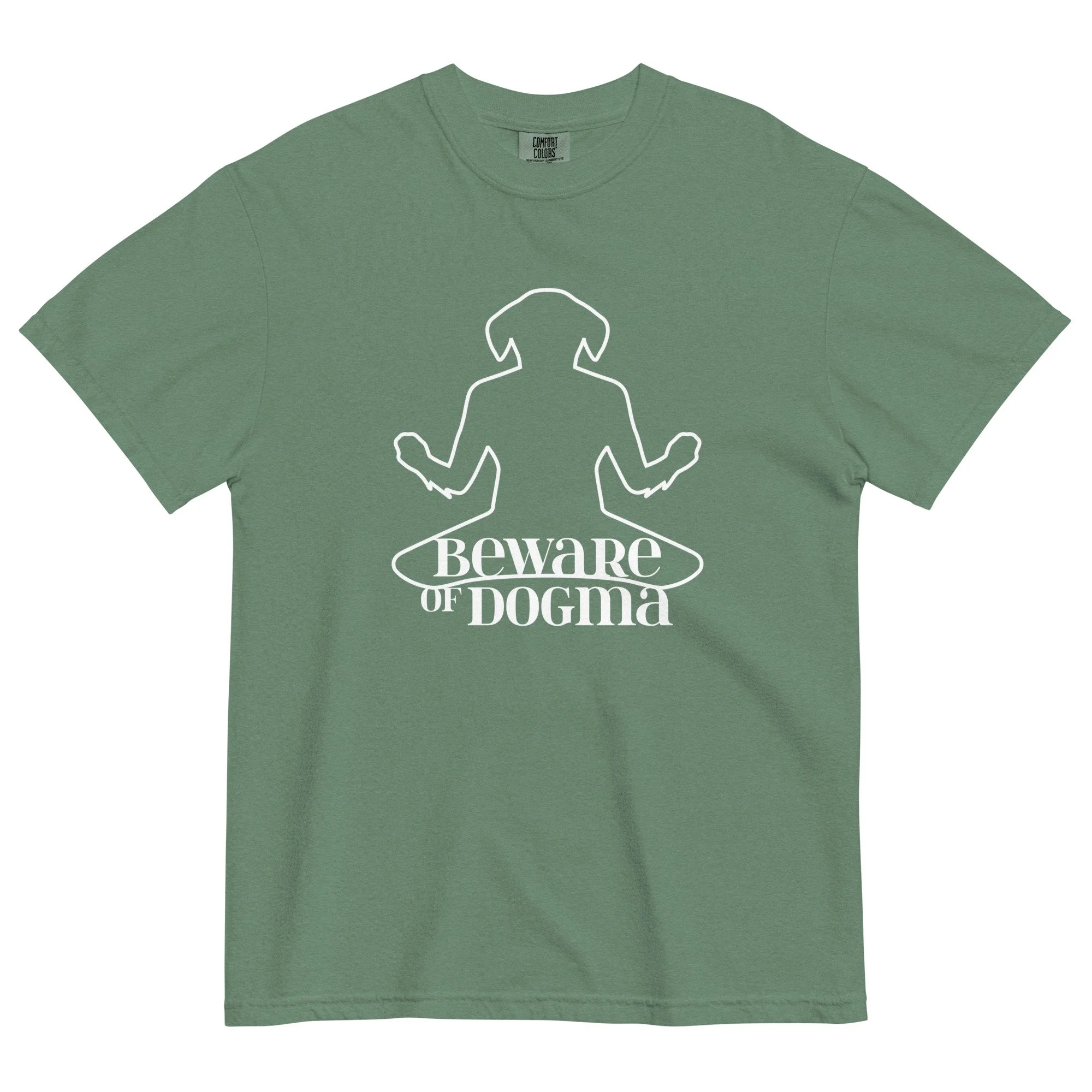 Color-wash garment-dyed t-shirt