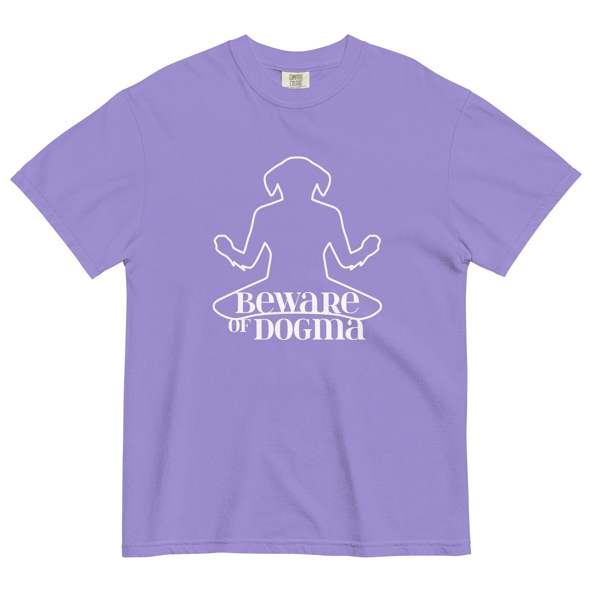 Color-wash garment-dyed t-shirt