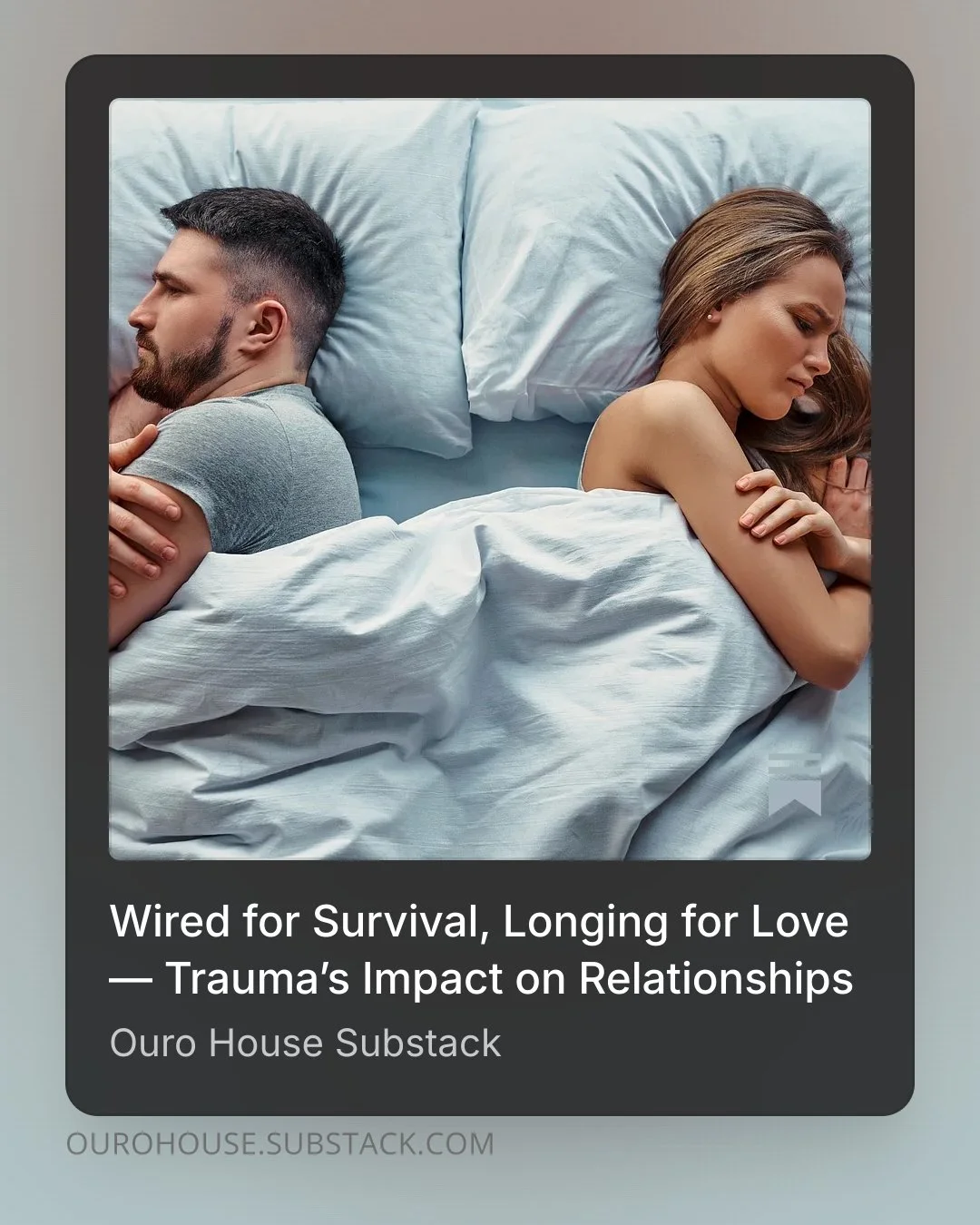 Wired for Survival, Longing for Love