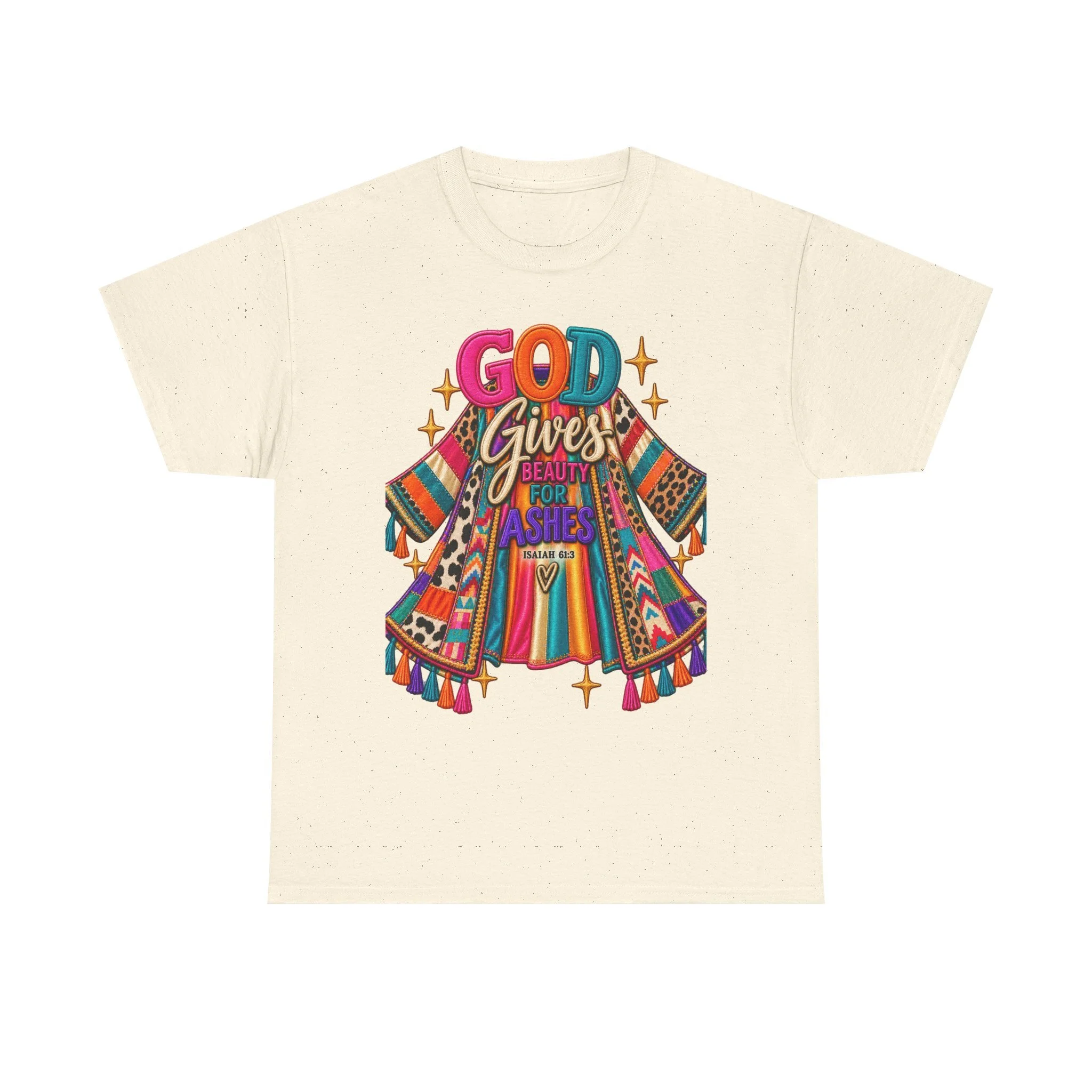 Beauty for Ashes Faith Tee 🌸✝️✨
