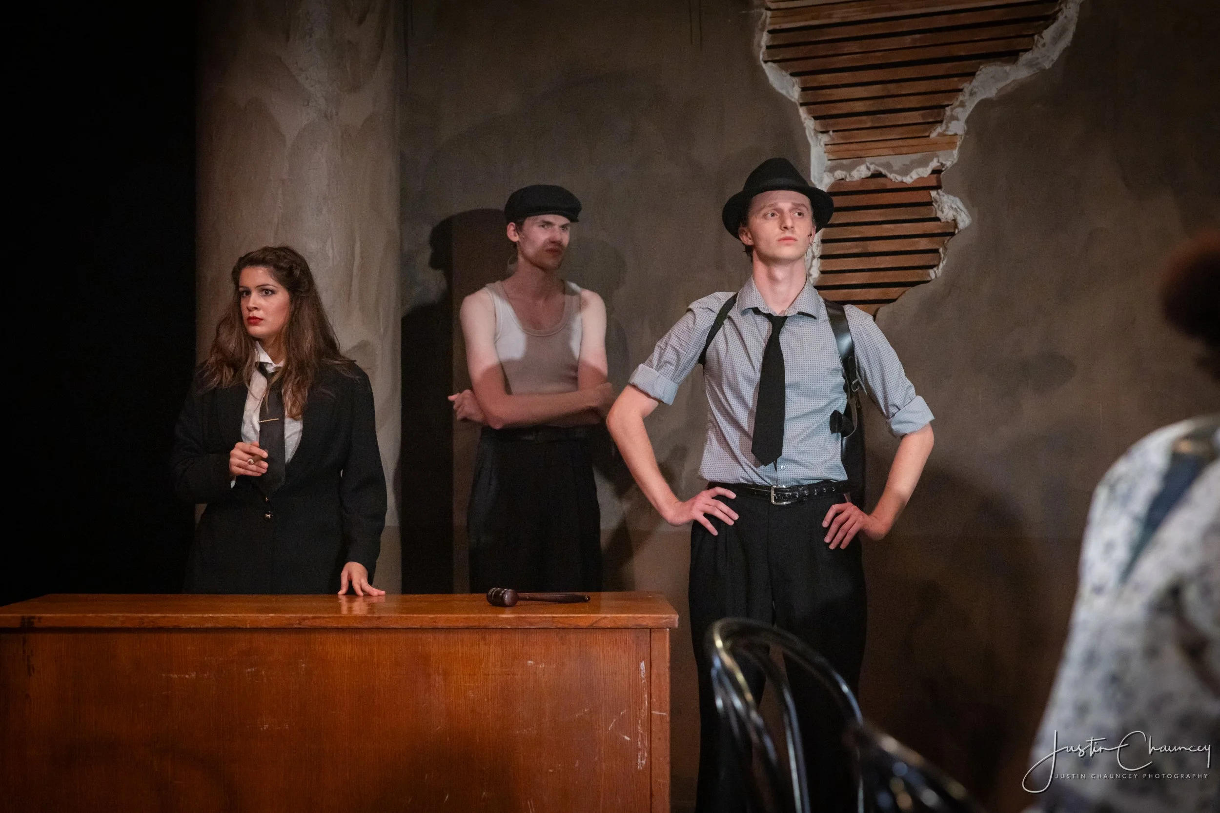 GUNMAN in Waiting for Lefty.