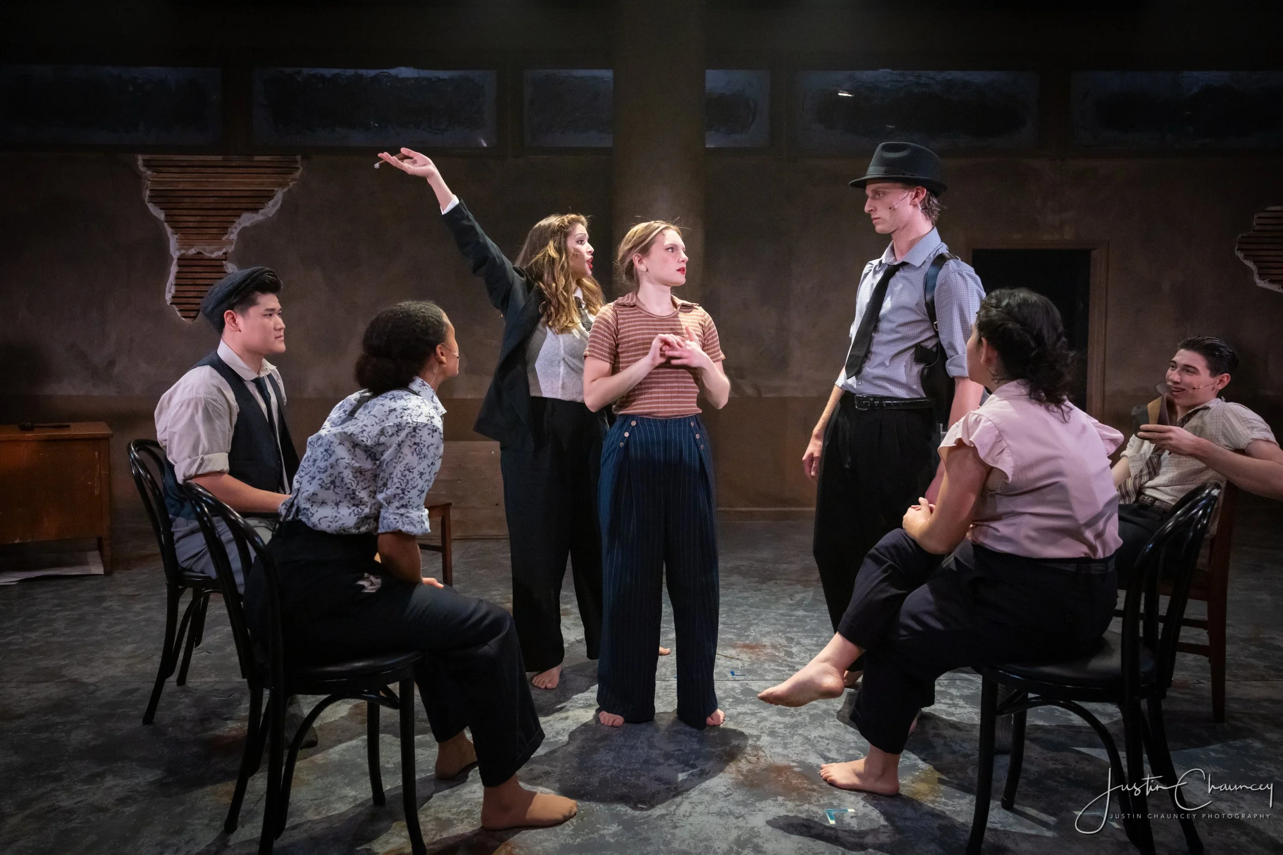 GUNMAN in Waiting for Lefty.