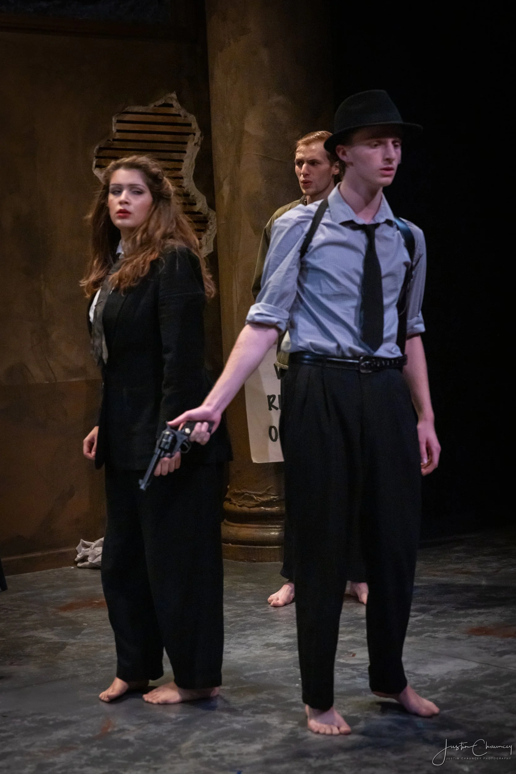 GUNMAN in Waiting for Lefty.