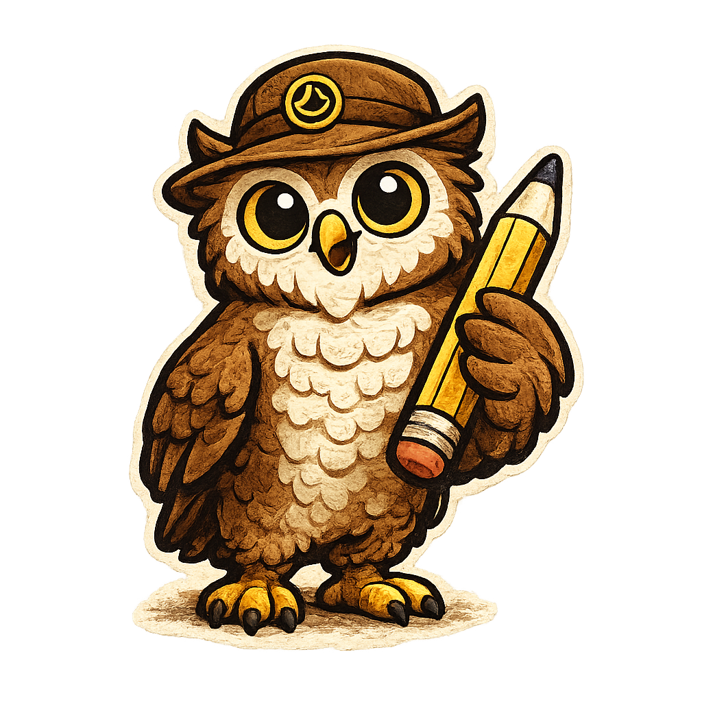 Owl from Adventure Academy Childcare near Hollywood and studio City.
