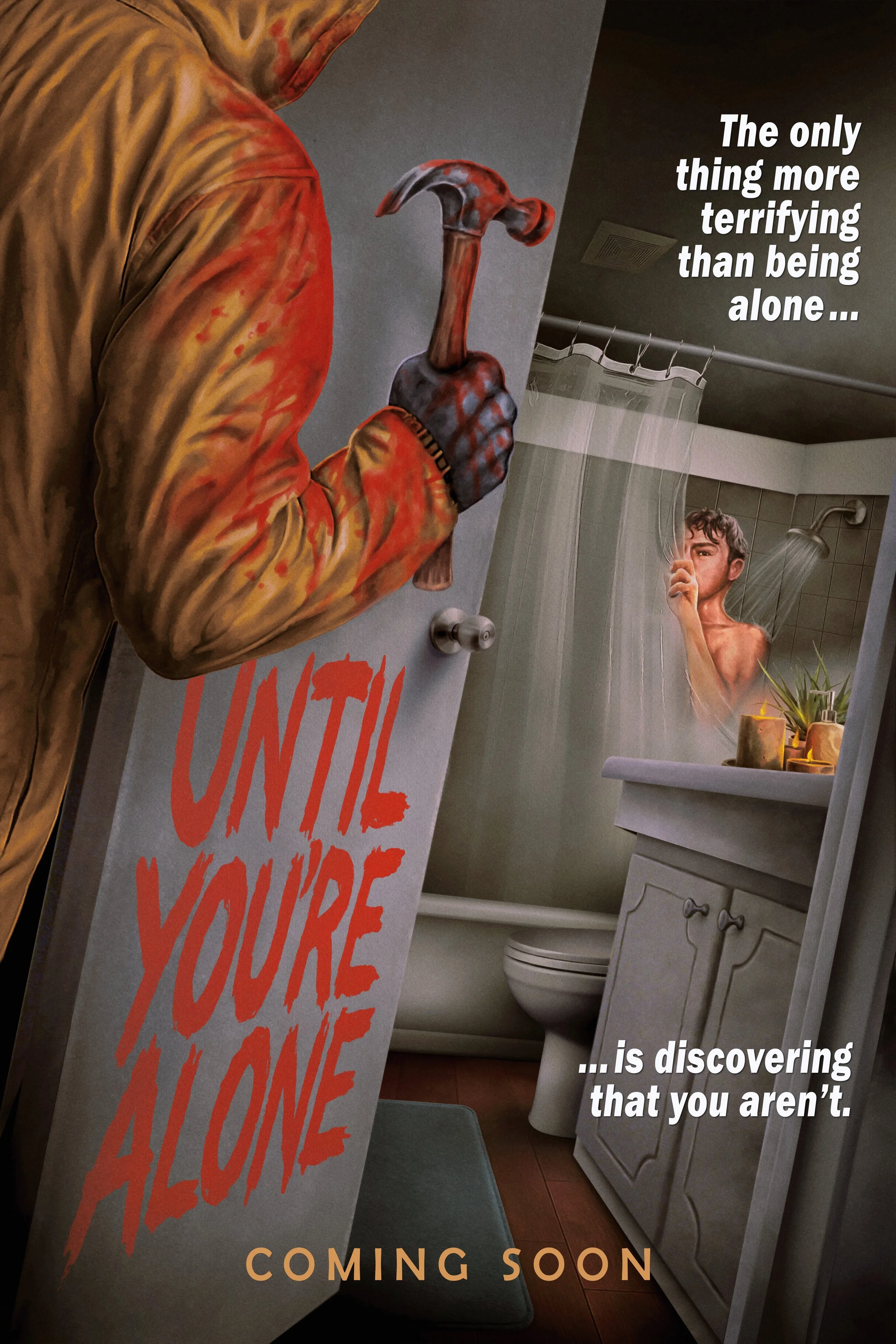 Until You're Alone poster art by Marc Schoenbach