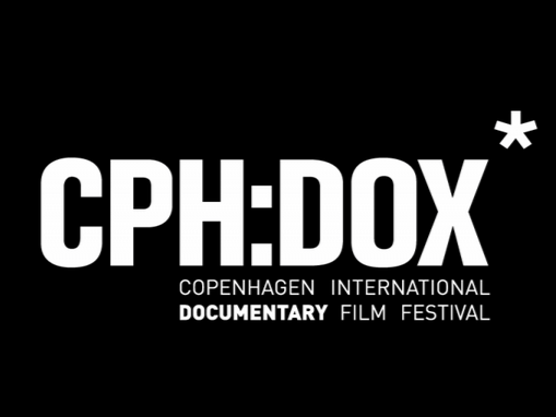 Logo for CPH:DOX, Copenhagen International Documentary Film Festival, featuring bold white text on a black background.