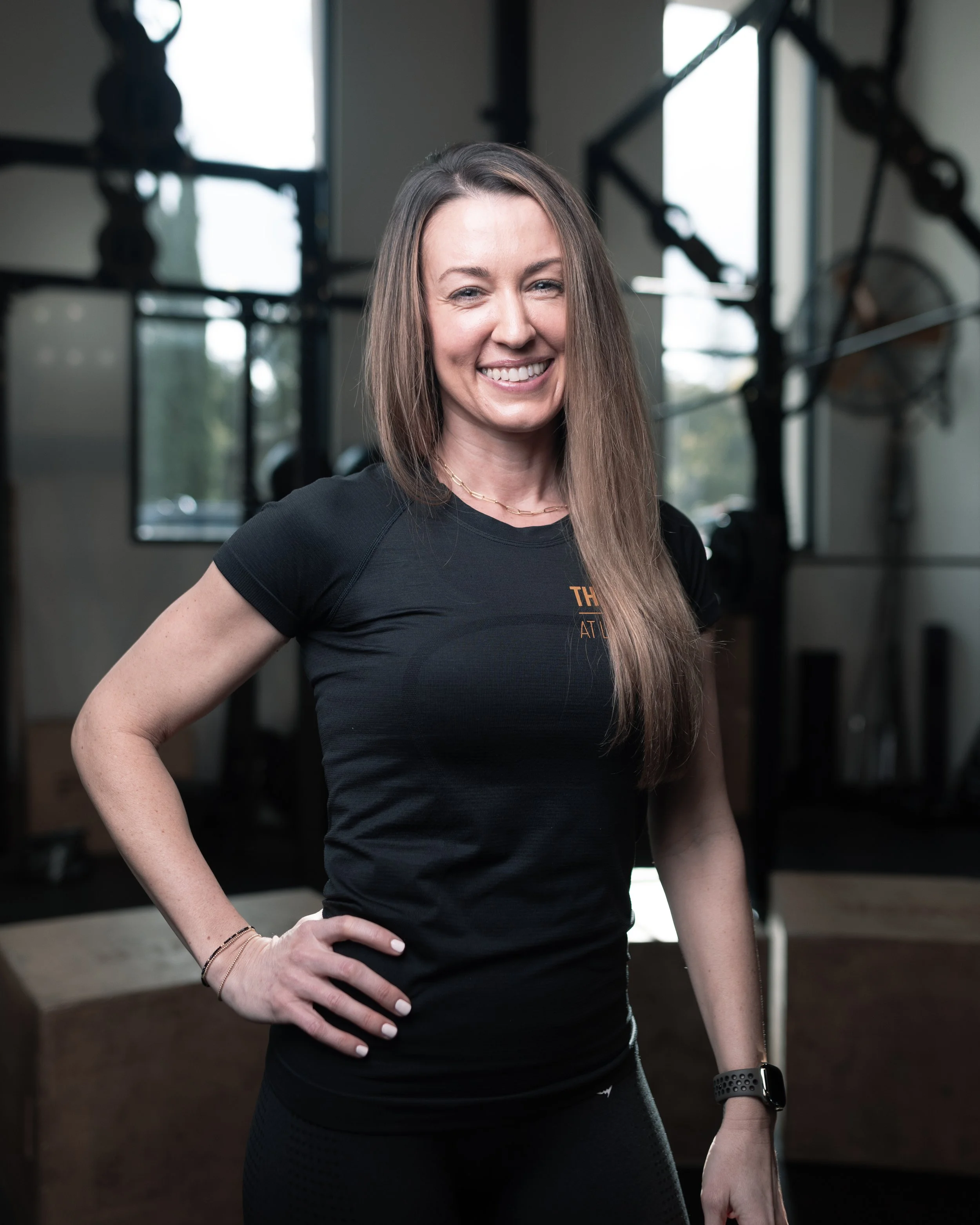 Amy Franklin, personal trainer specializing in strength training, mobility, and holistic fitness.