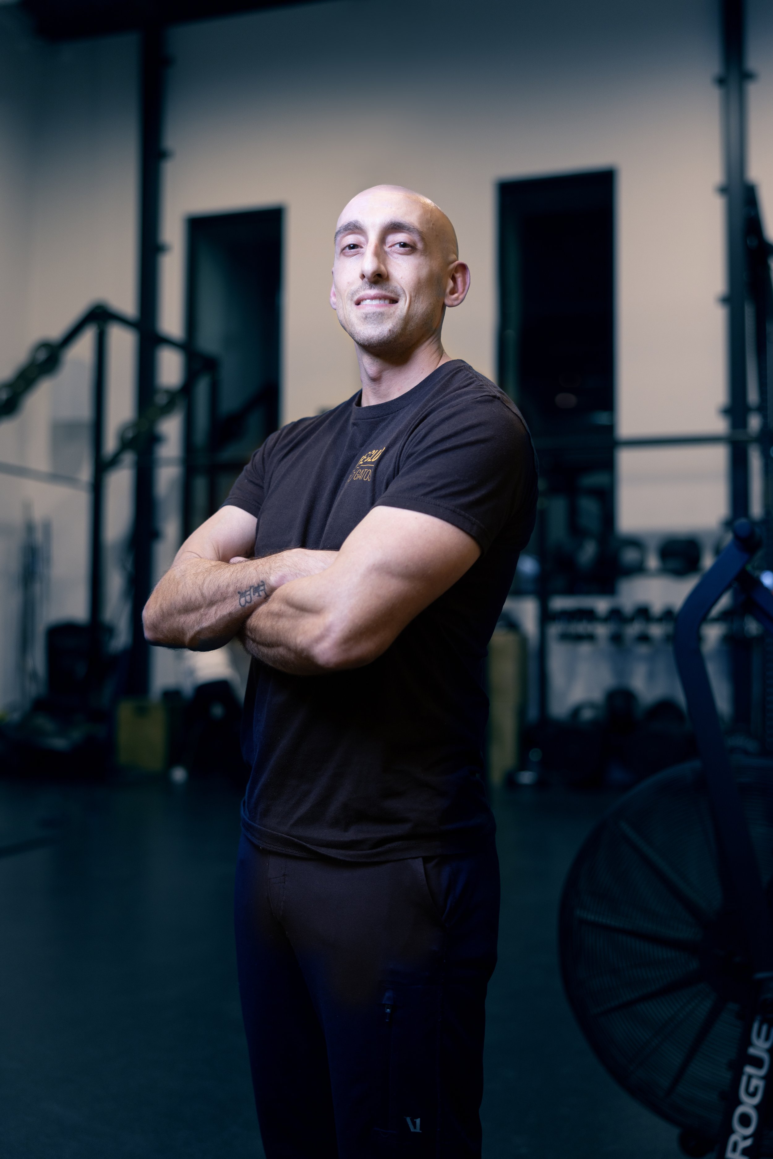 Greg Pena, personal trainer specializing in Olympic lifting and functional strength training at The Club at Los Gatos