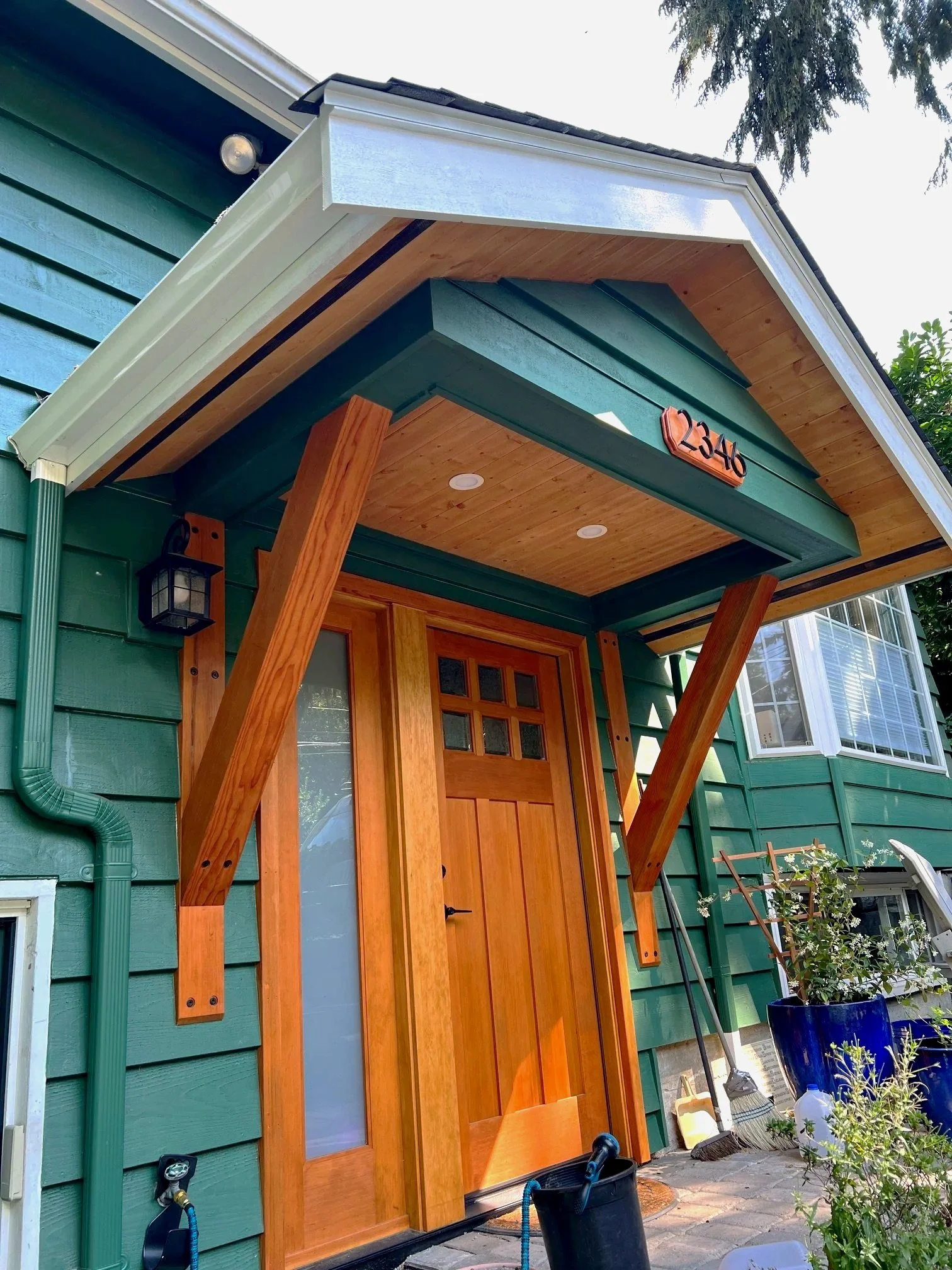 New Porch Roof Burien, WA