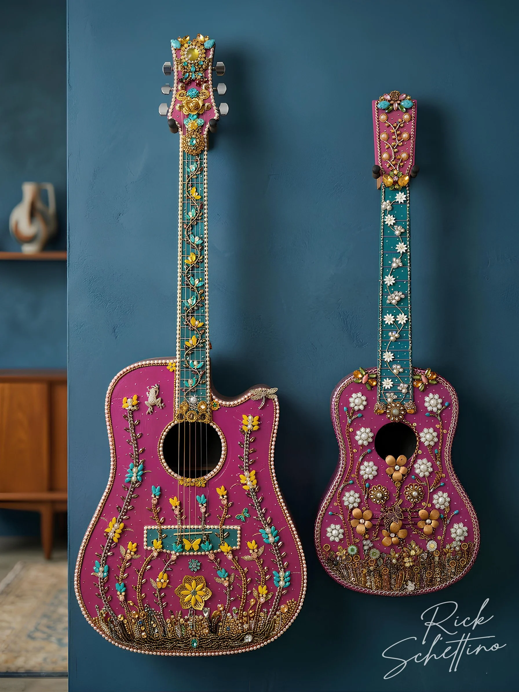 Gardens of Xochipilli (Pair)