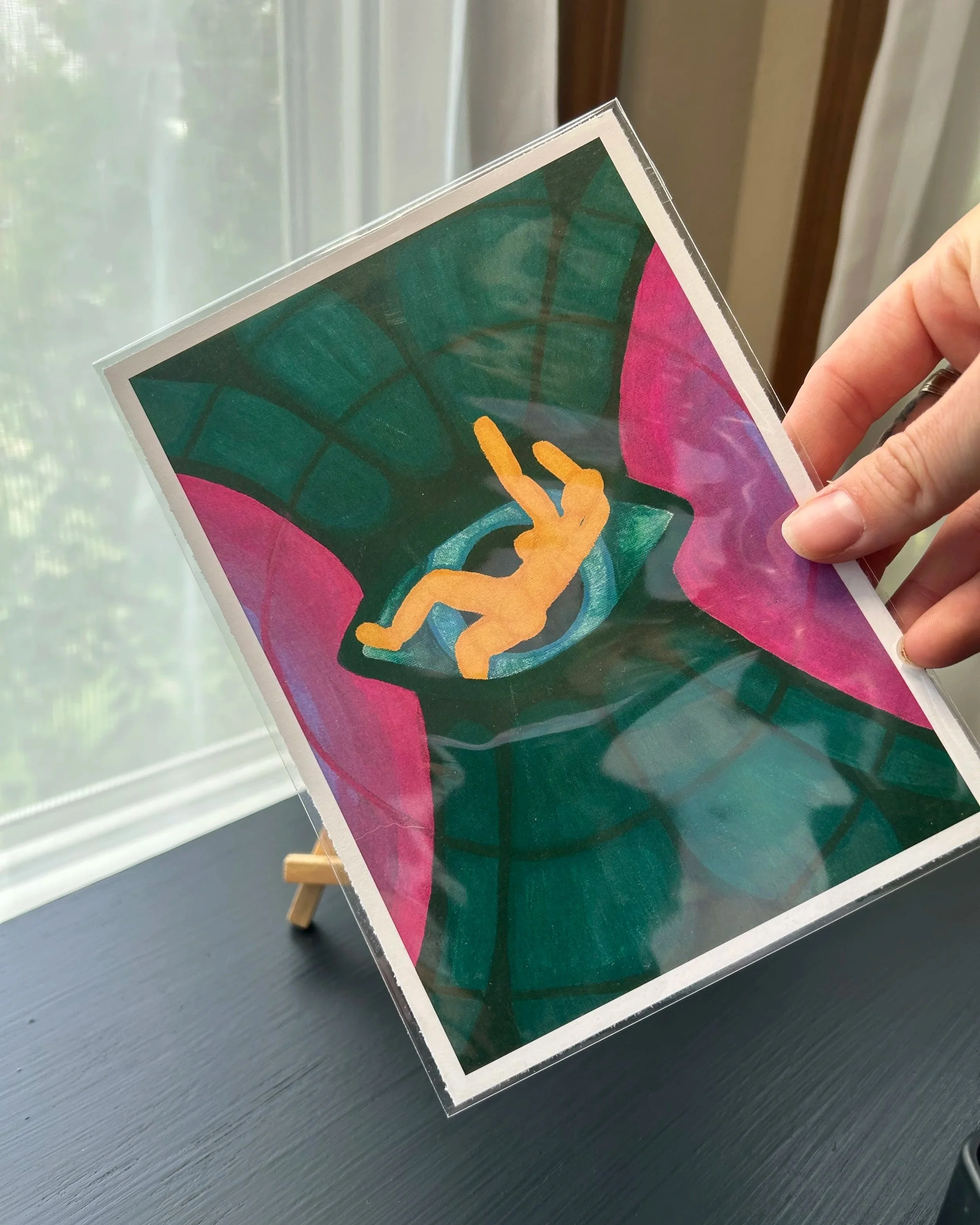 Free Falling 5x7 Print