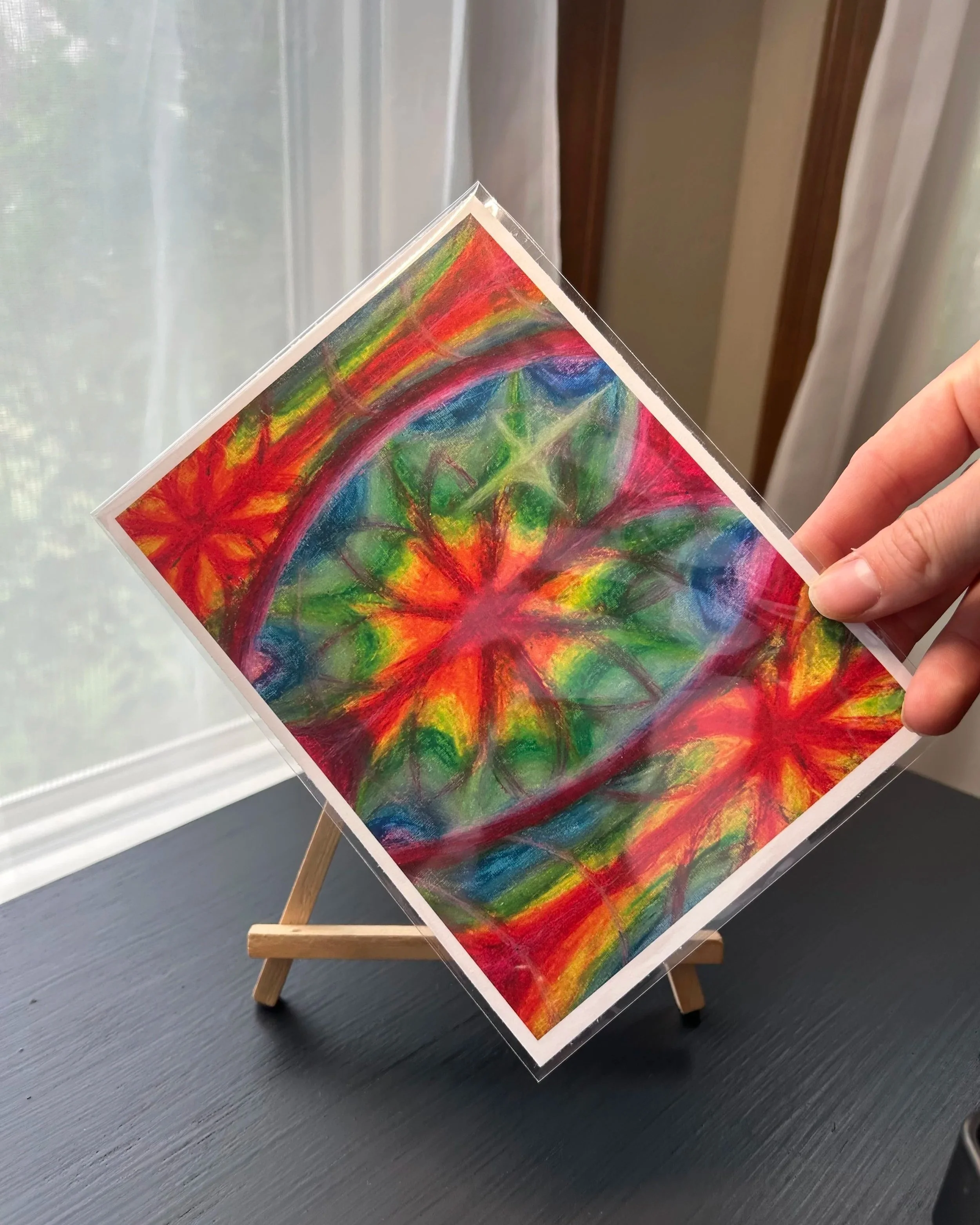 Rainbow Brain 5x7 Print