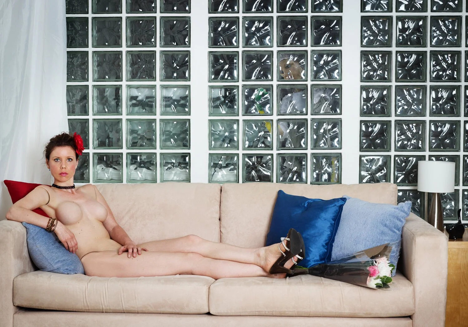 Pygmalion's Prize III (After Manet's Olympia)