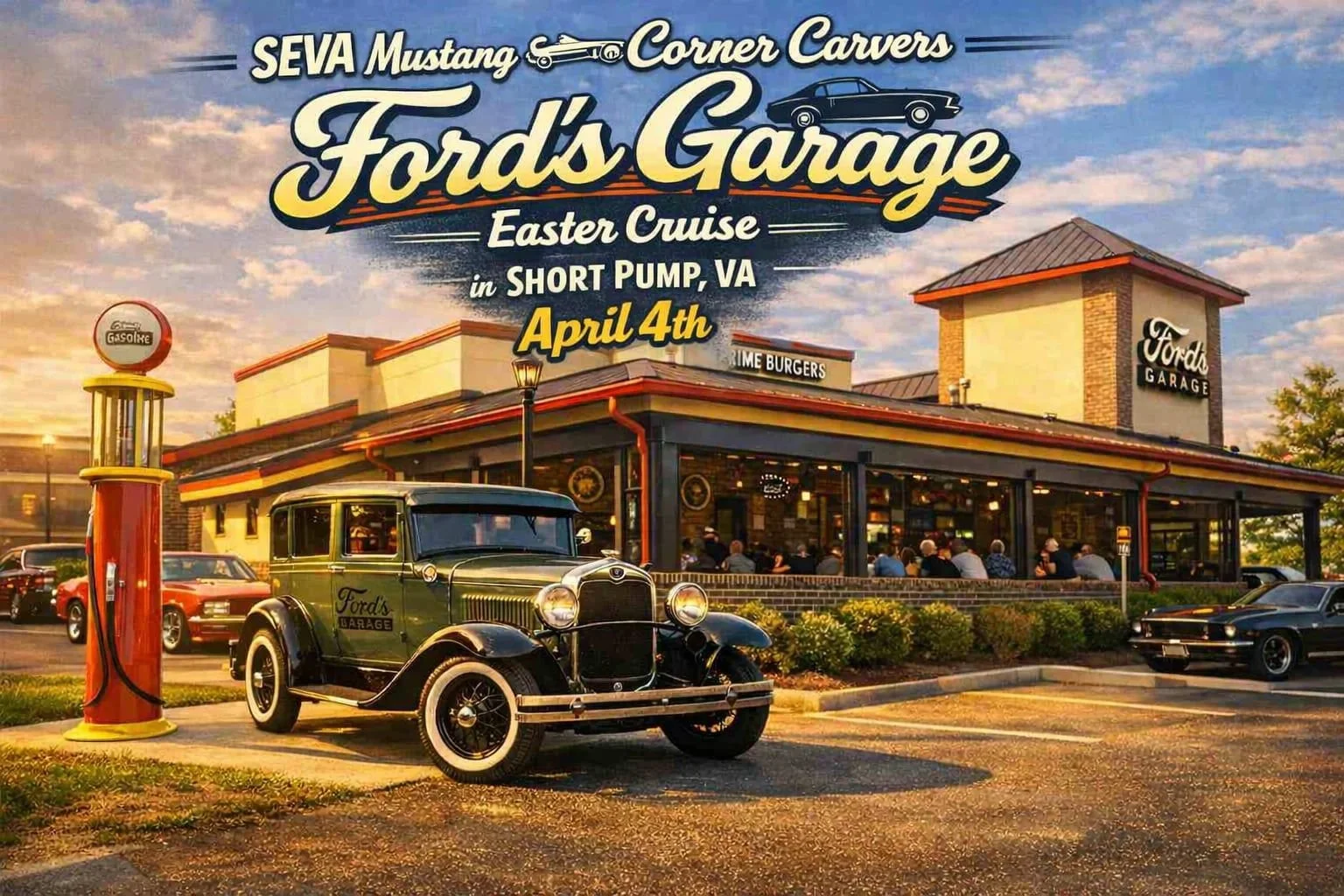 Easter Cruise to Ford’s garage