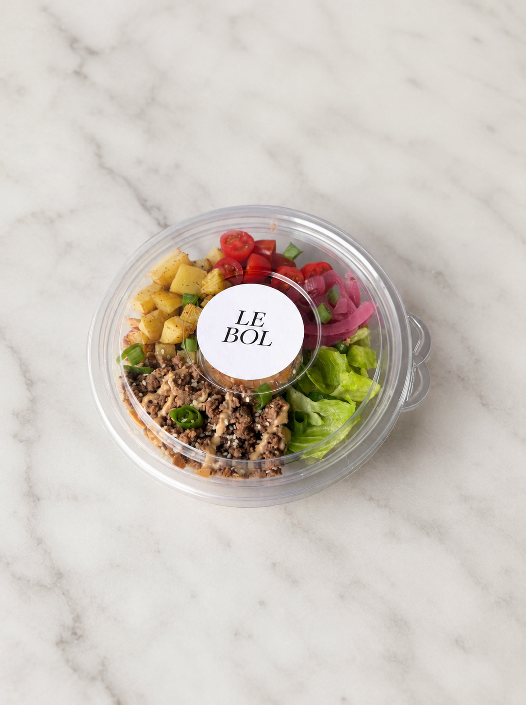 Le Bol ~ All American Burger Bowl