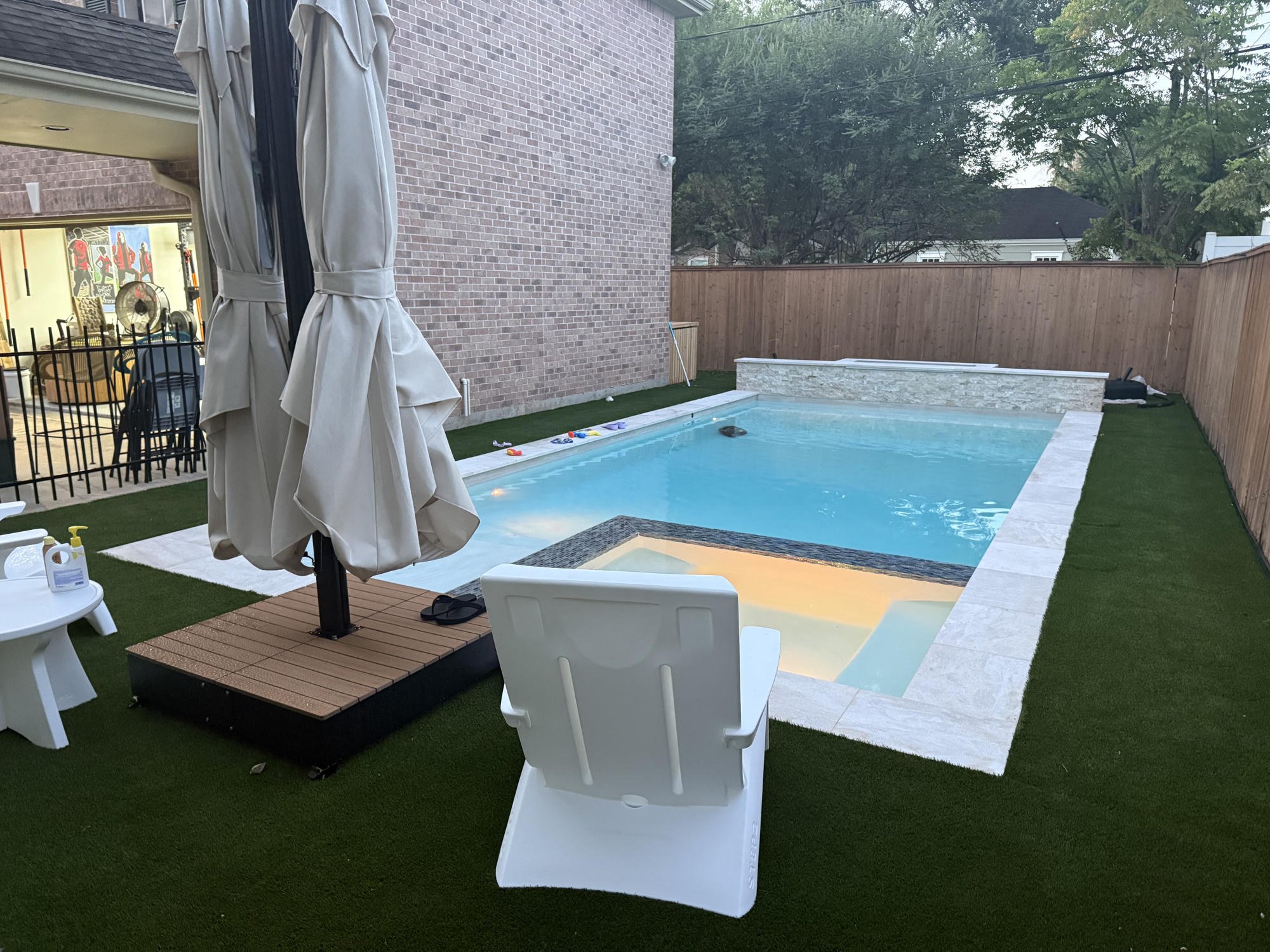 Memorial Houston Custom Pool and Backyard Living