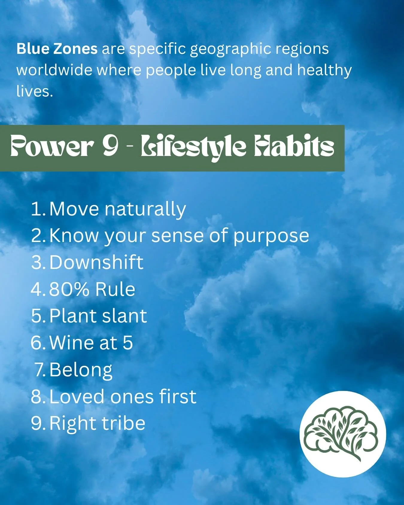 &ldquo;Blue Zones&rdquo; refer to specific geographic regions worldwide where people live significantly longer and healthier lives. The 5 Blue Zones are currently identified as Loma Linda, California (USA); Nicoya, Costa Rica; Sardinia, Italy; Ikaria