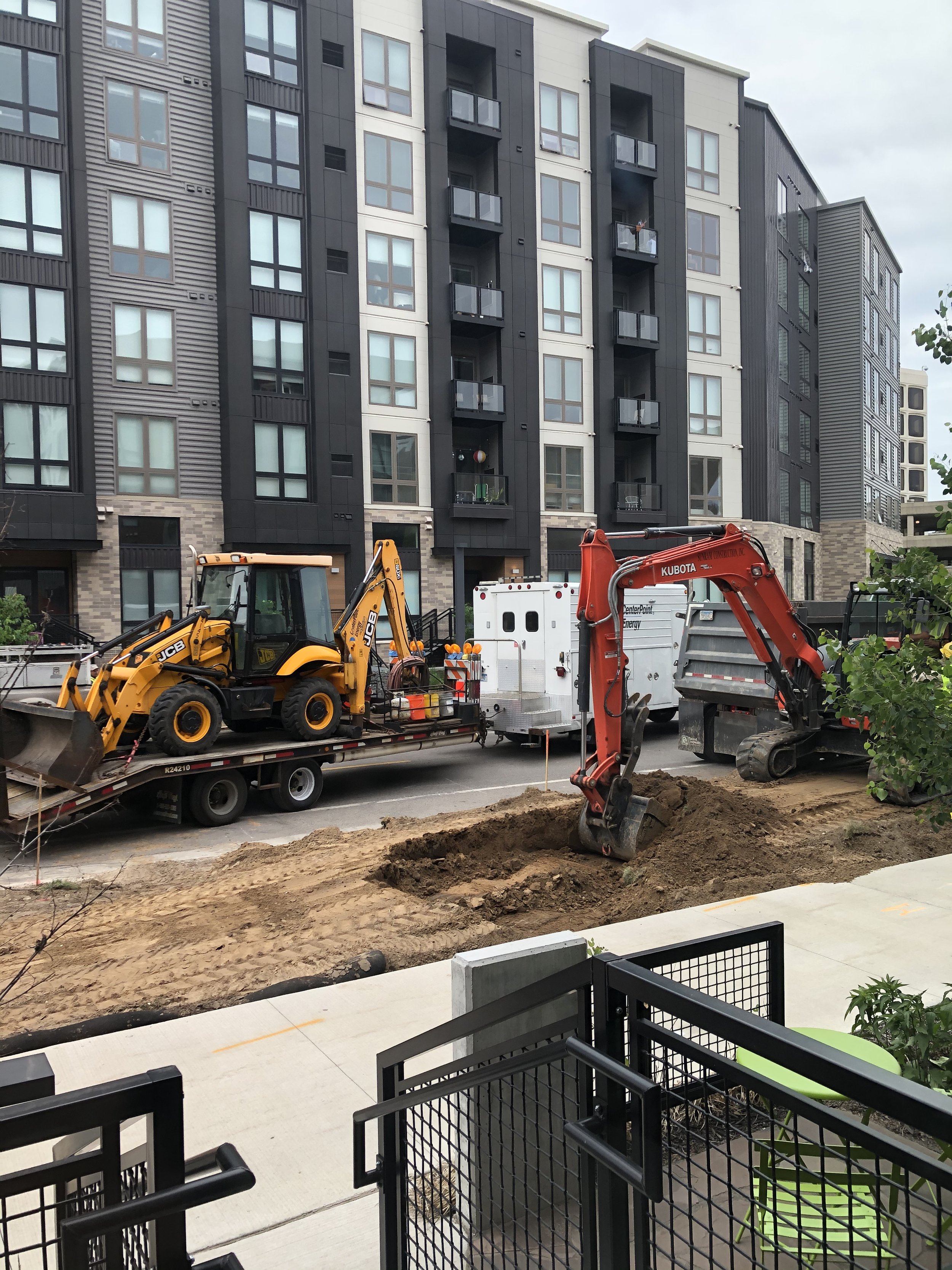 Tree trench construction